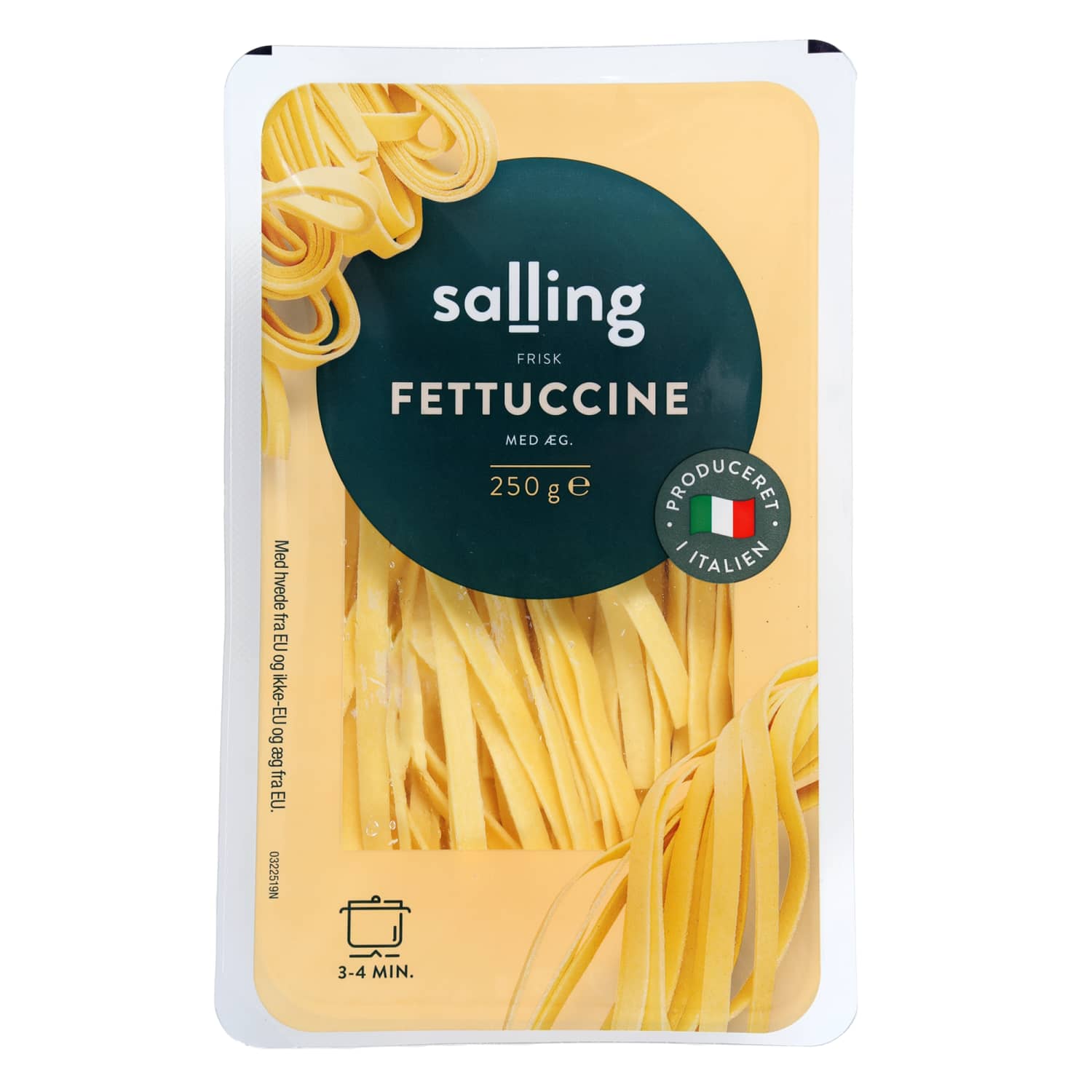 Pasta fettuccine munaga Salling 250g