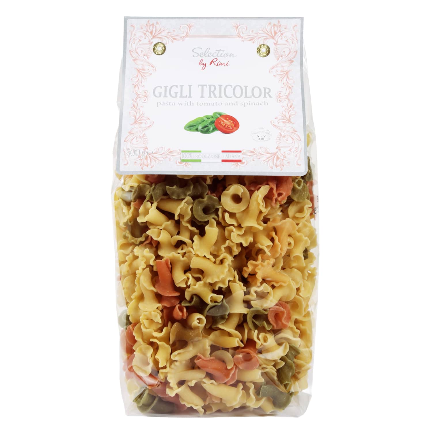 Makar. GIGLI TRICOLOR SELECT. BY RIMI, 500 g