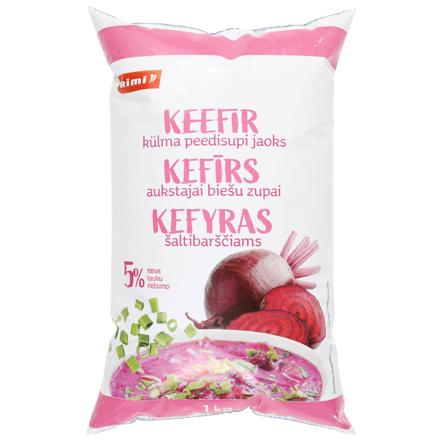 Kefyras šaltibarščiams RIMI, 5 % rieb., 1 kg