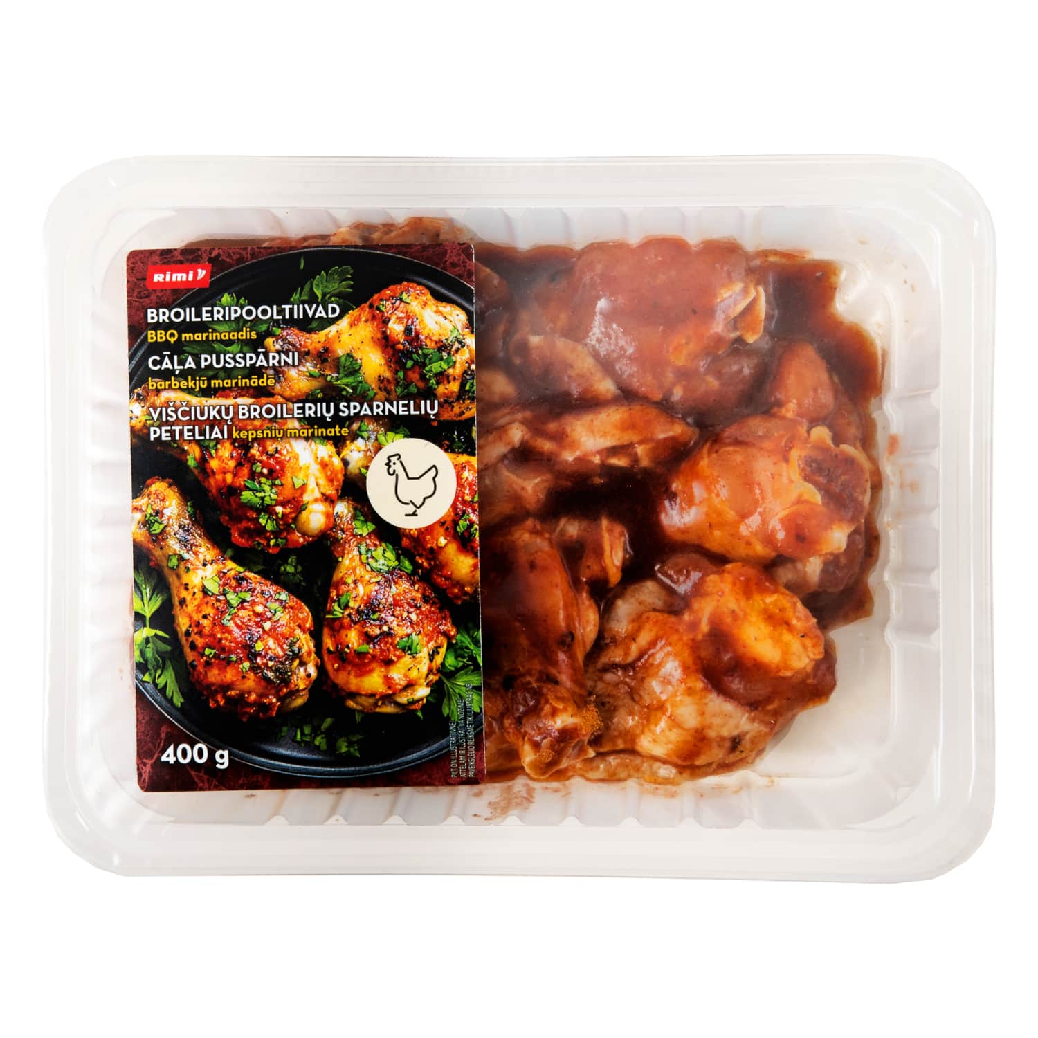 Cāļa pussp. Rimi barbekjū marinādē 400g