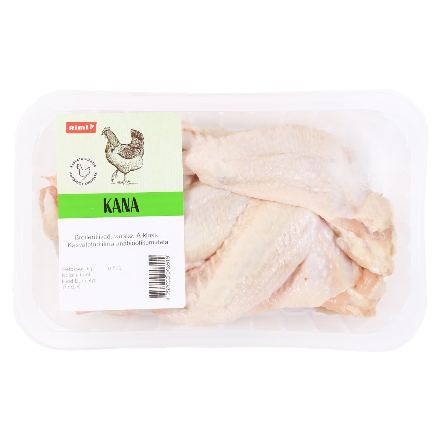 Broileritiivad Rimi värske A-klass 500g