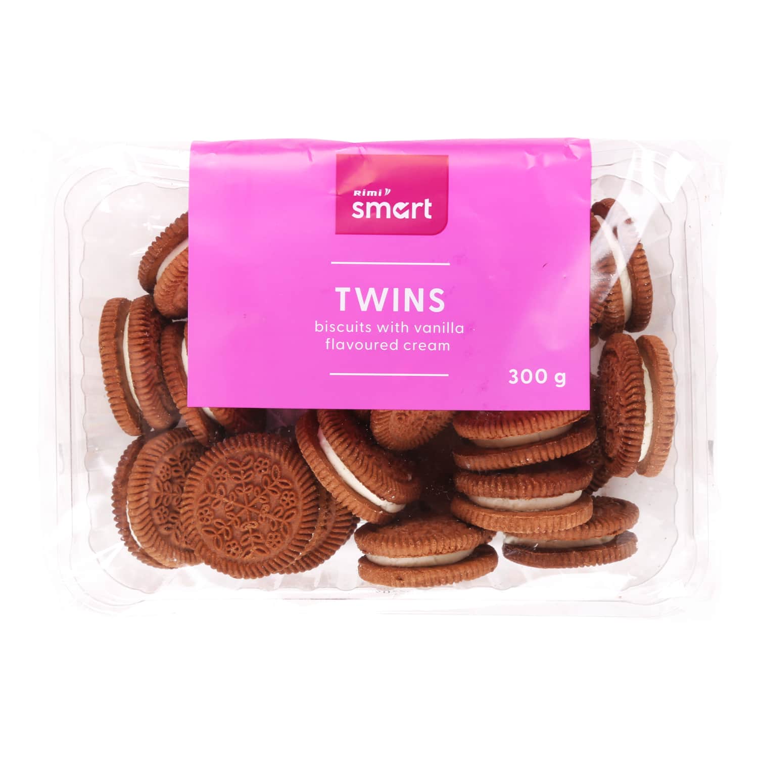 Küpsised kreemiga Twins Rimi Smart 300g