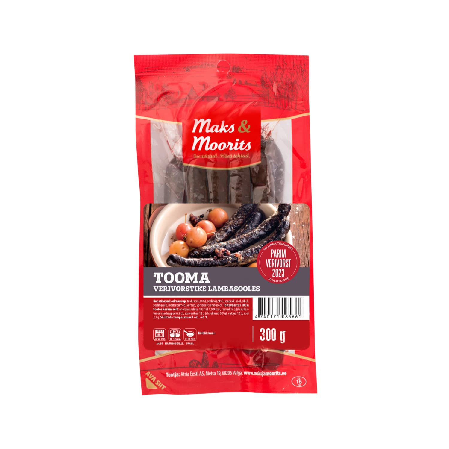 Verivorstike lambasooles Tooma M&M 300g