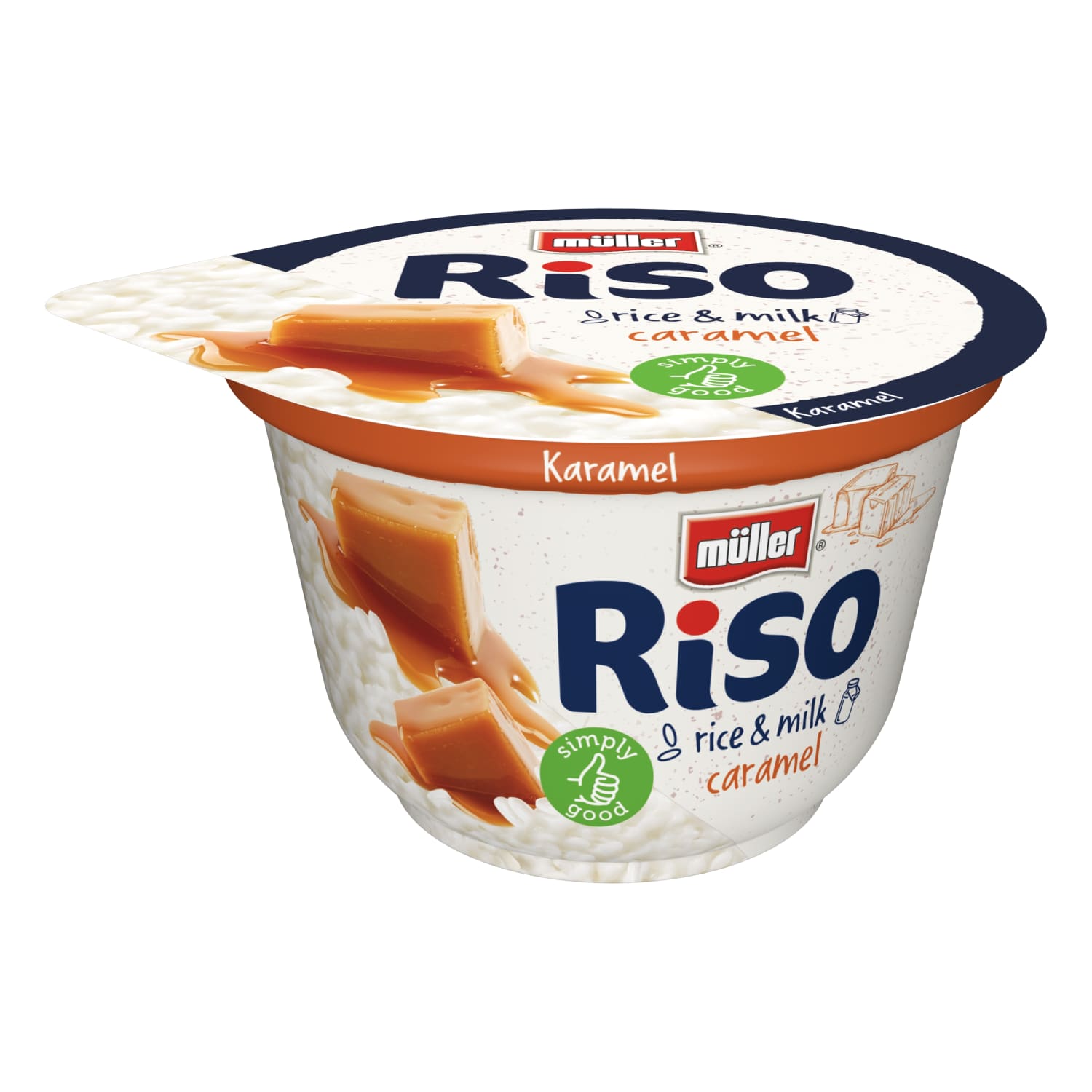 Rīsu putra Muller Riso ar karameļu garšu 200g