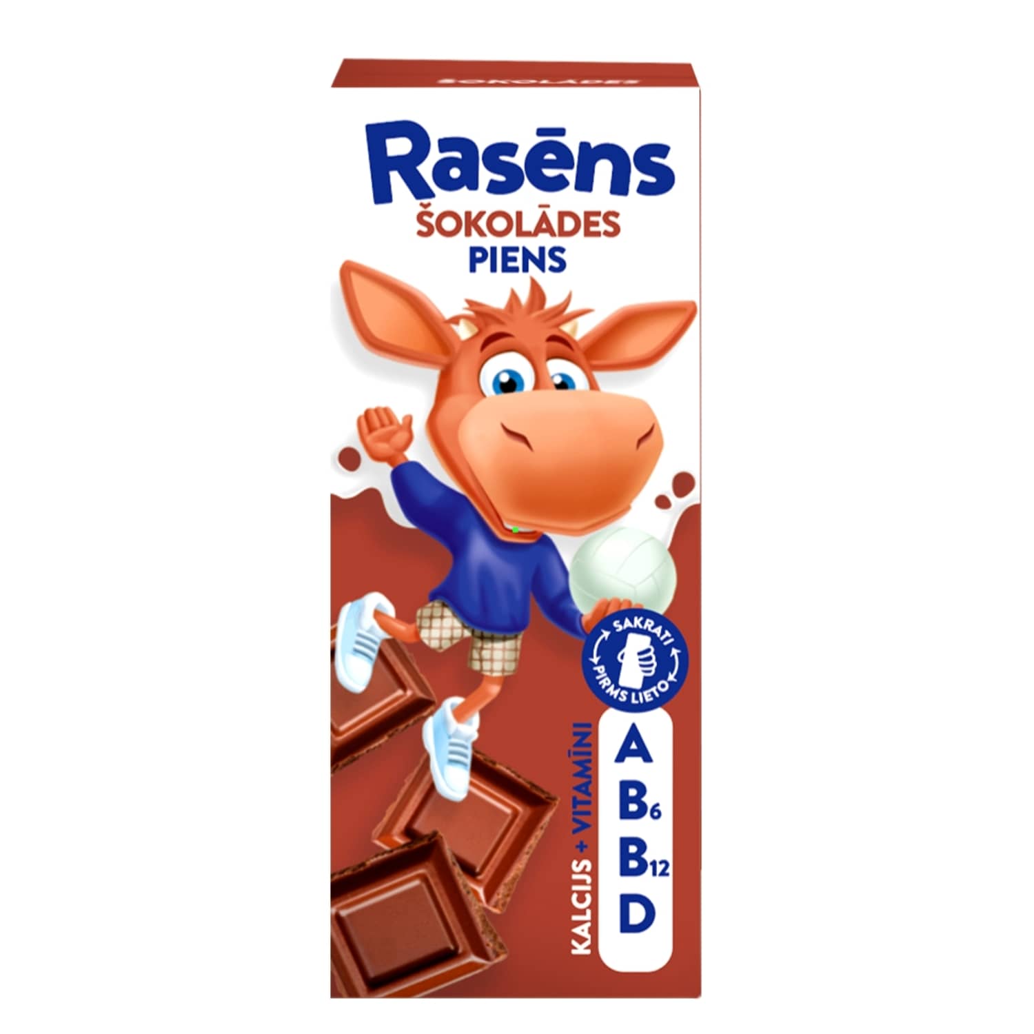 Piena dzēriens Rasēns šokolādes 1,5% 200ml