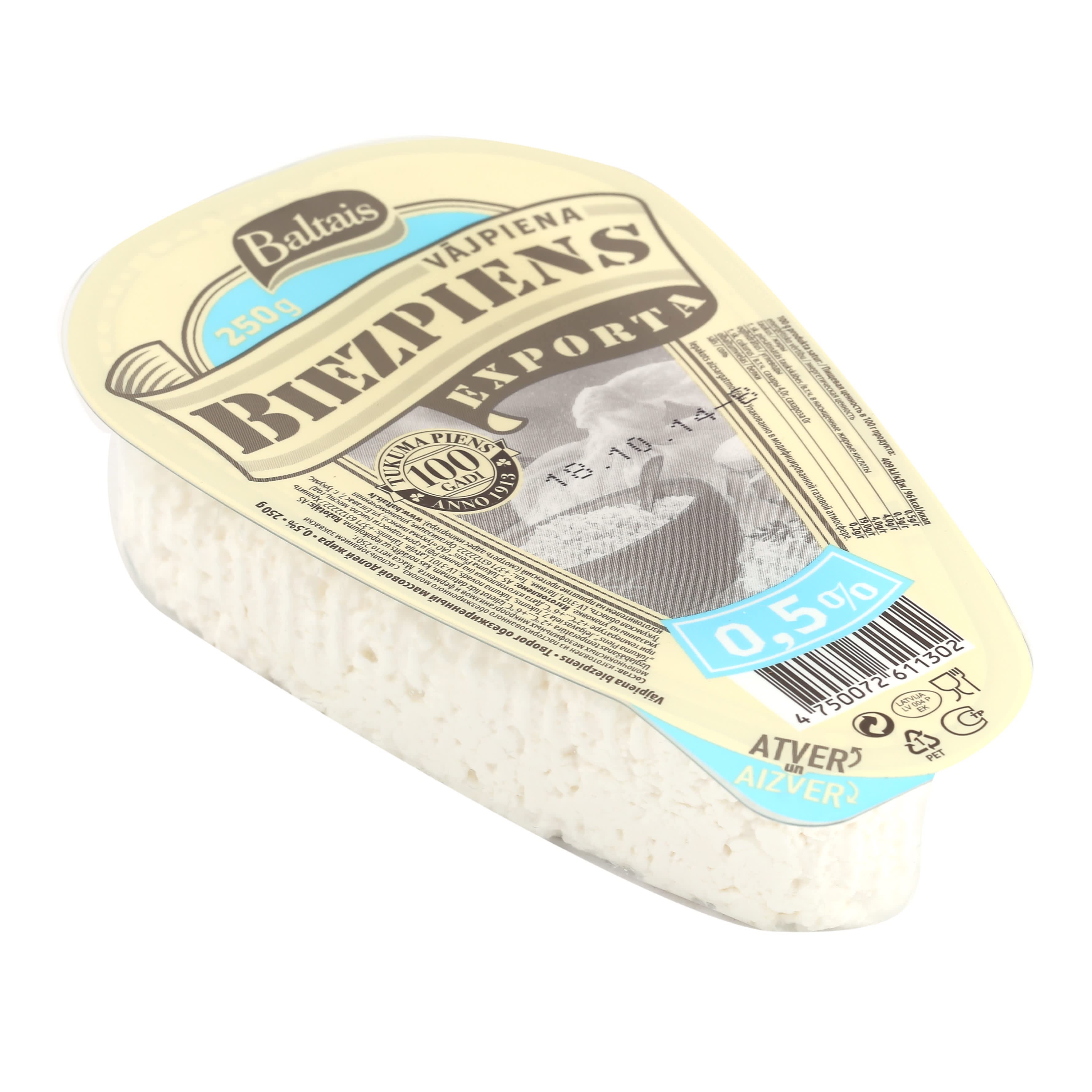 Biezpiens Baltais exporta 0.5% 250g