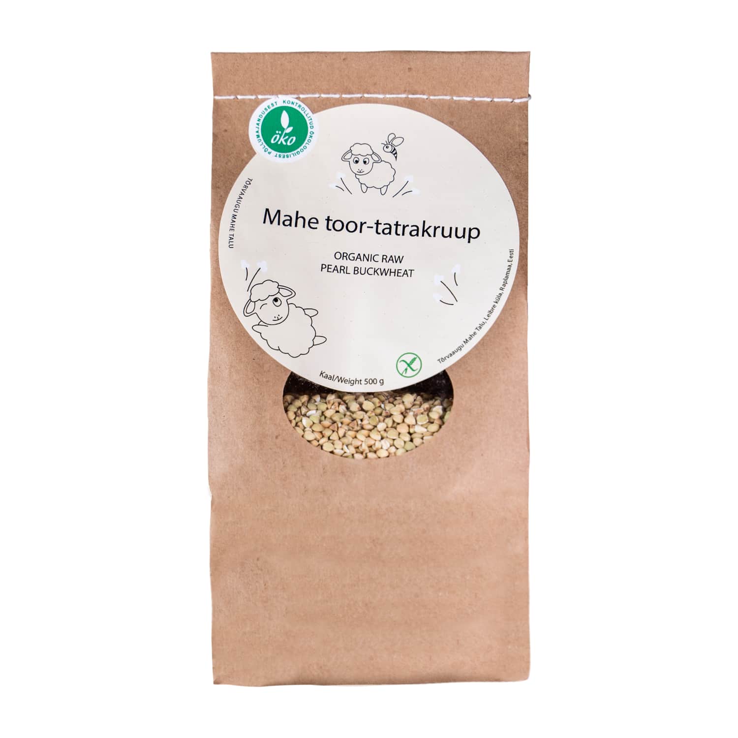 Mahe toortatrakruup Tõrvaaugu 500g