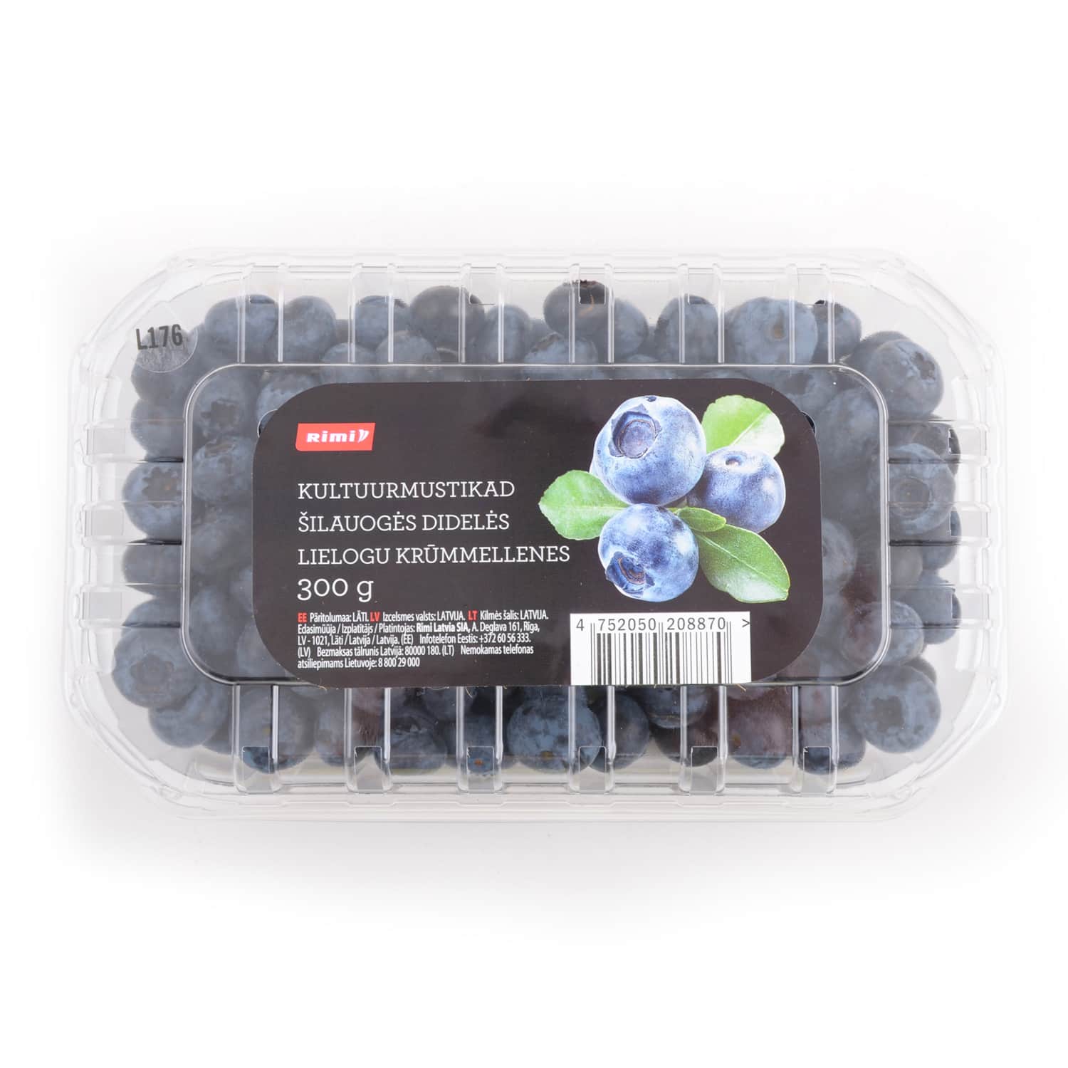 Krūmmellenes Rimi lielogu LV, 300g