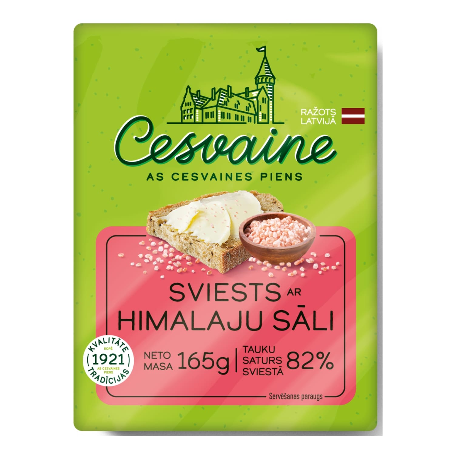 Sviests ar Himalaju sāli Cesvaine 165g