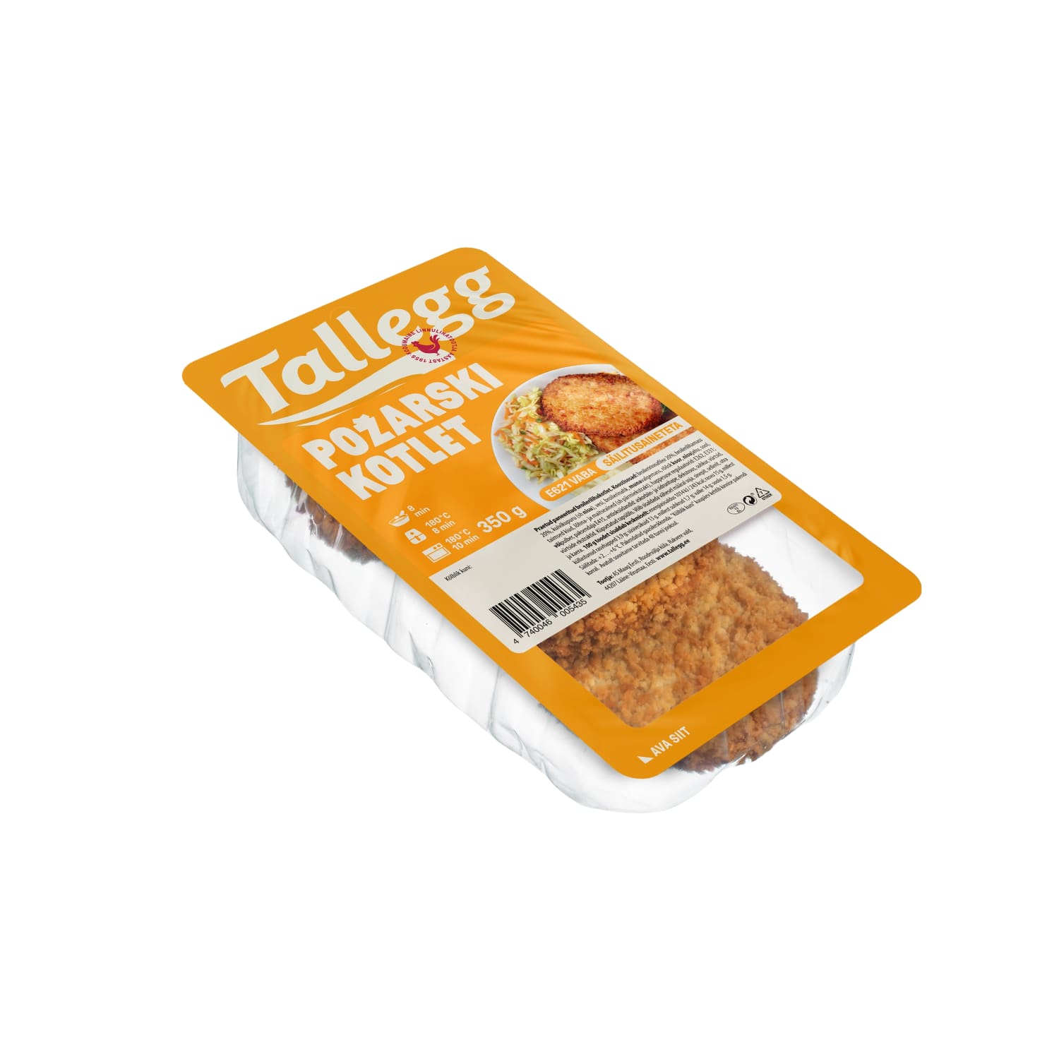 Požarski kotlett Tallegg 350g