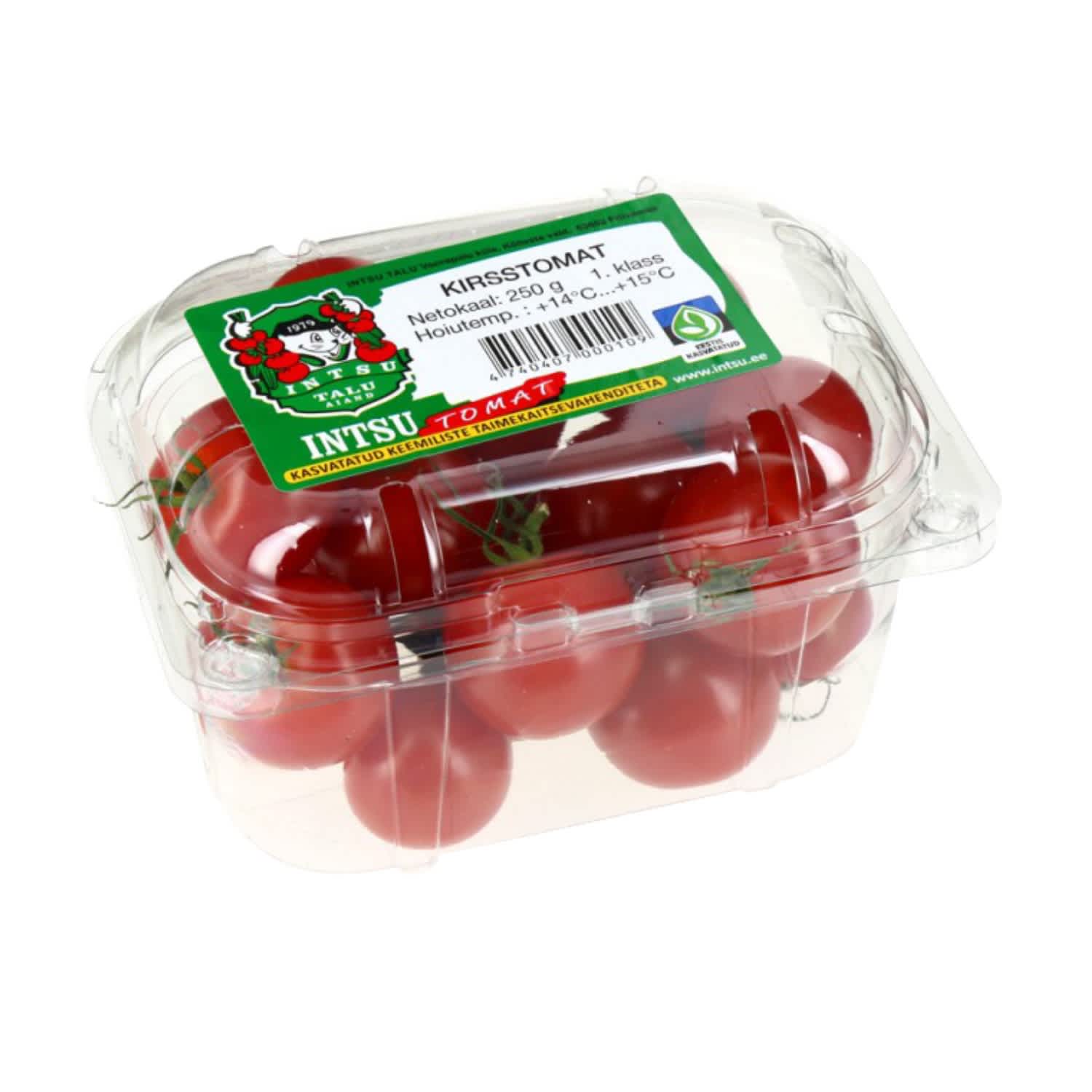 Kirsstomat punane Intsu Talu 1kl, 250g