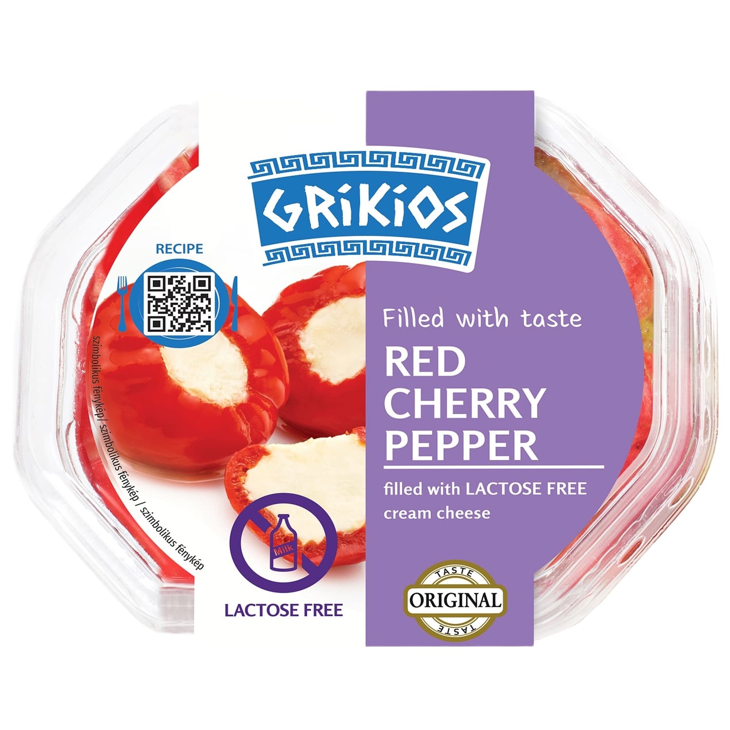 Raudonieji pipirai įd. sūriu, 200/150 g