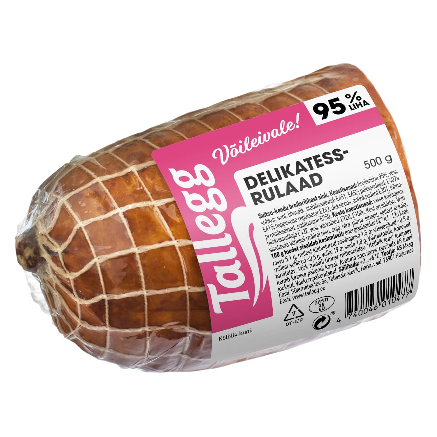 Delikatessrulaad Tallegg 500g