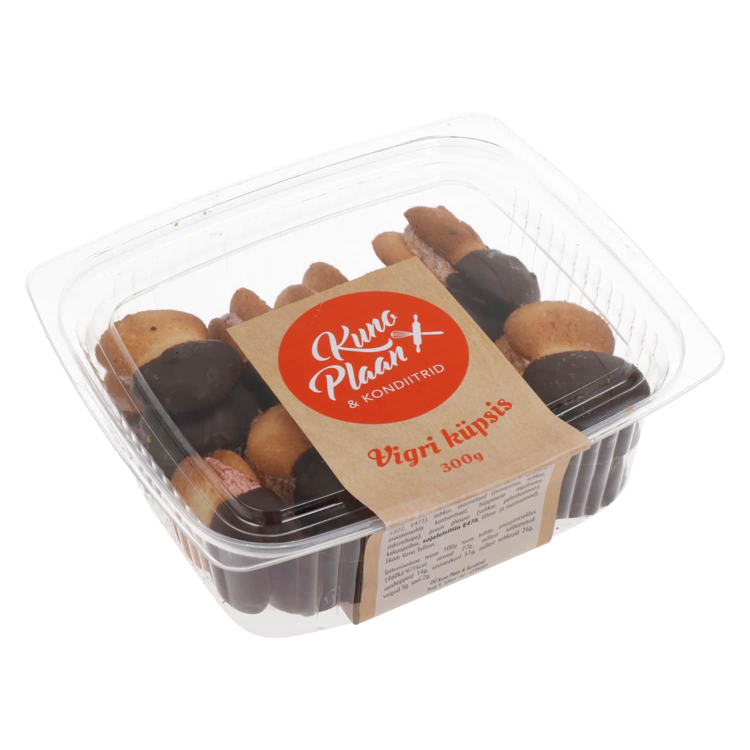 Küpsis Vigri Kuno Plaan 300g