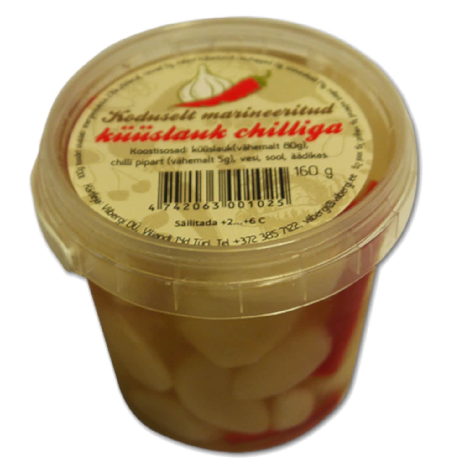 Marin. küüslauk tšilliga Viibergi 170g/160g