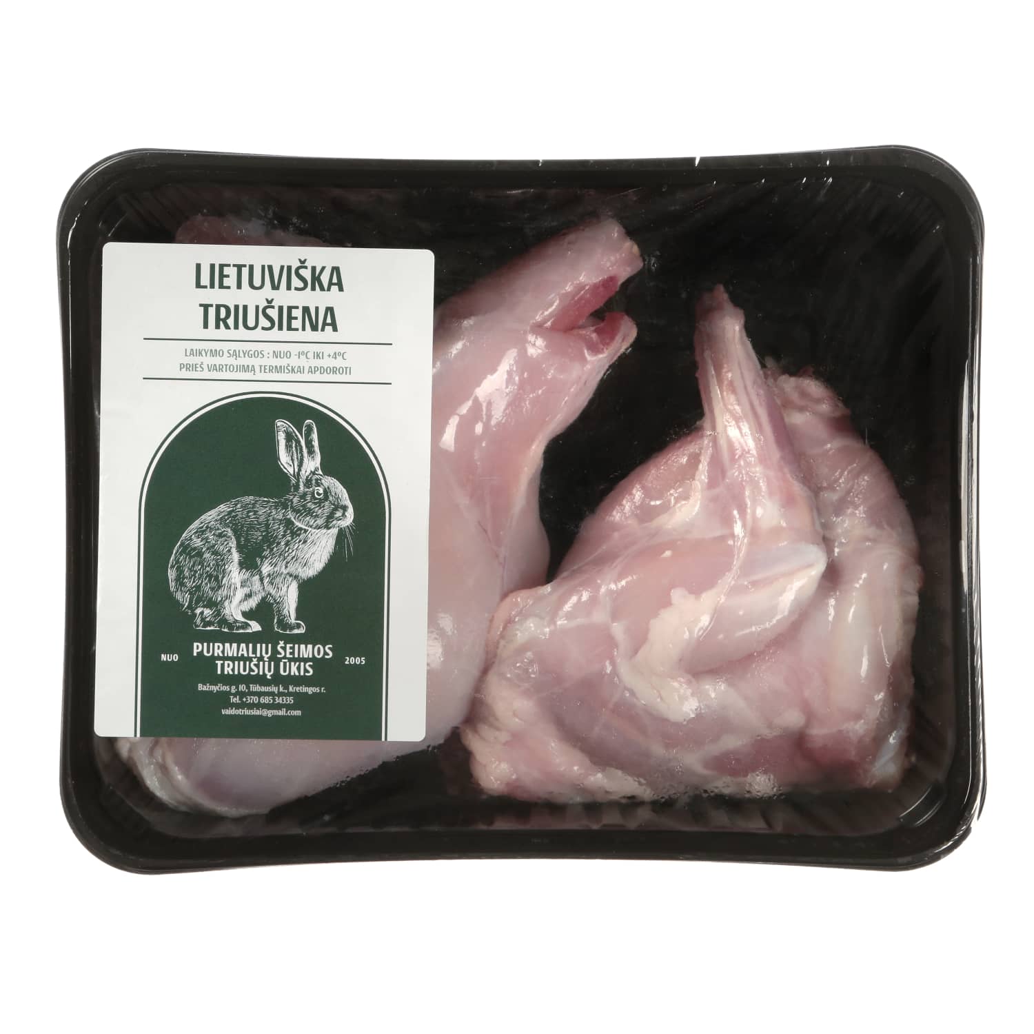 Triušio skerdenėlės puselė dalim.atšald., 1kg