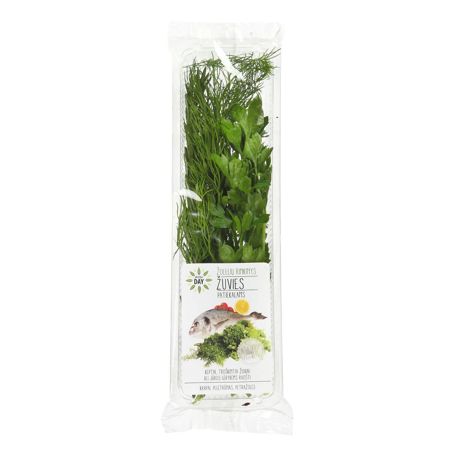 Žolelių rinkinys žuvies patiekalam, 15 g