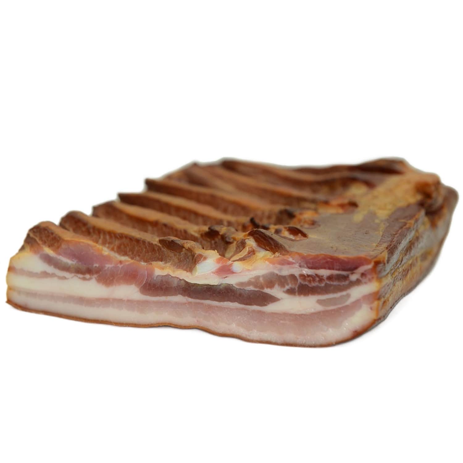 Šaltai rūkyta kiaulienos šoninė ALKSNIO DŪMAS