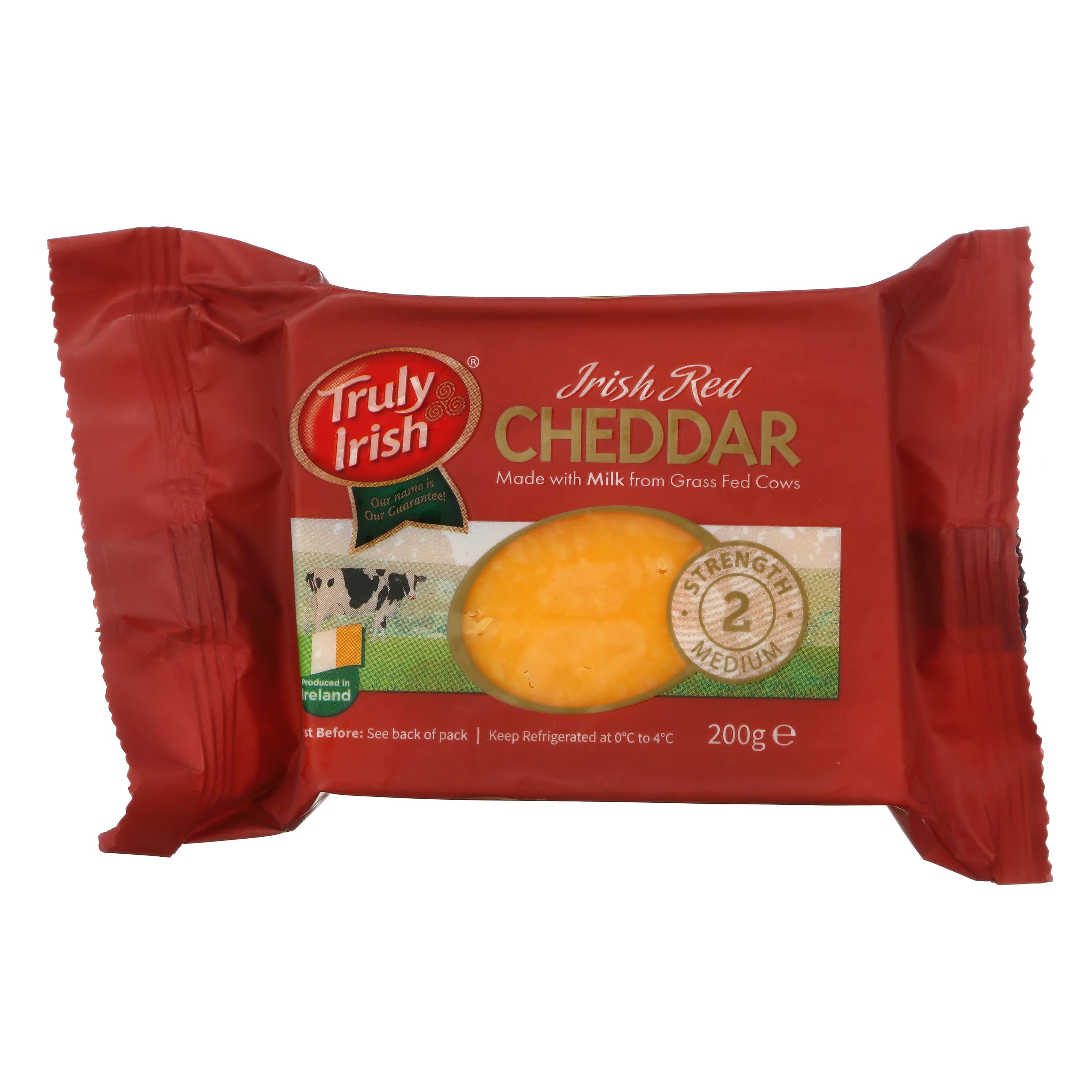 Siers Truly Irish Čedaras Īru red 200g