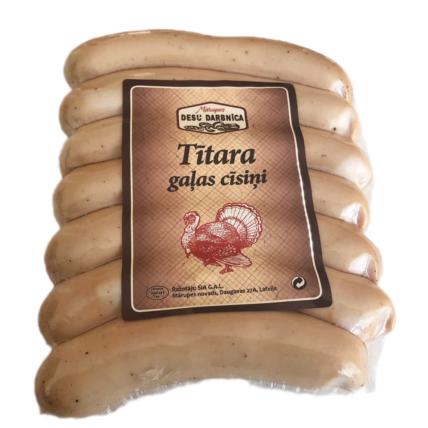 Tītara cīsiņi 300g