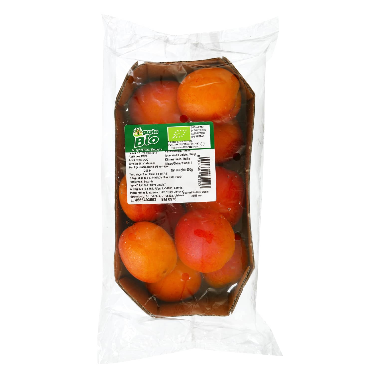 Aprikozes EKO 500g