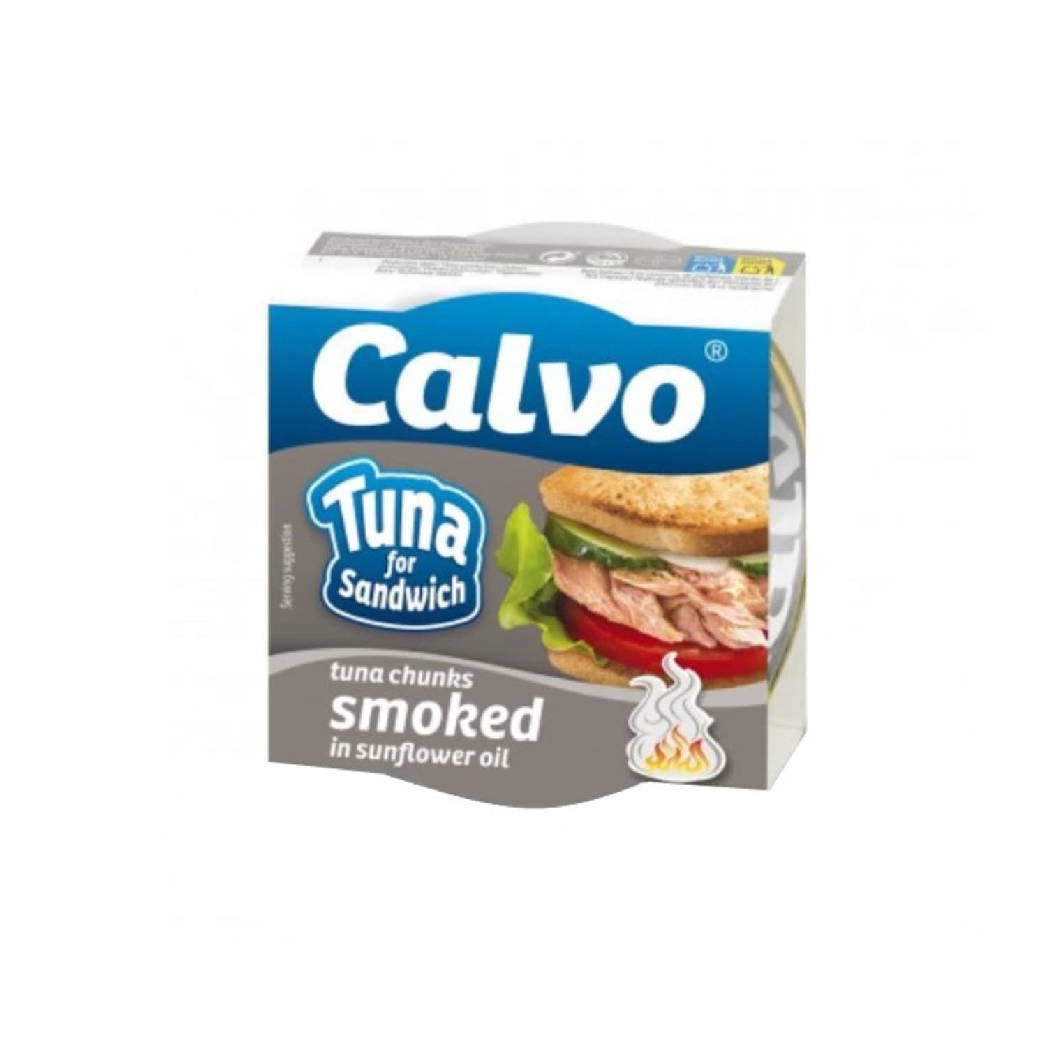 Tunča gabaliņi Calvo sviestmaizēm kūpin. 142g