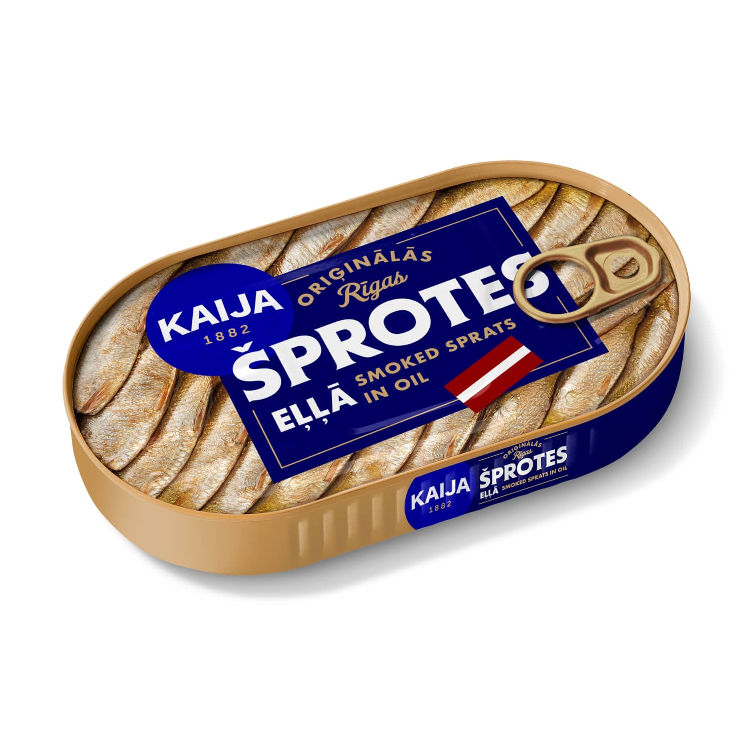 Šprotes Kaija eļļā 190g/133g