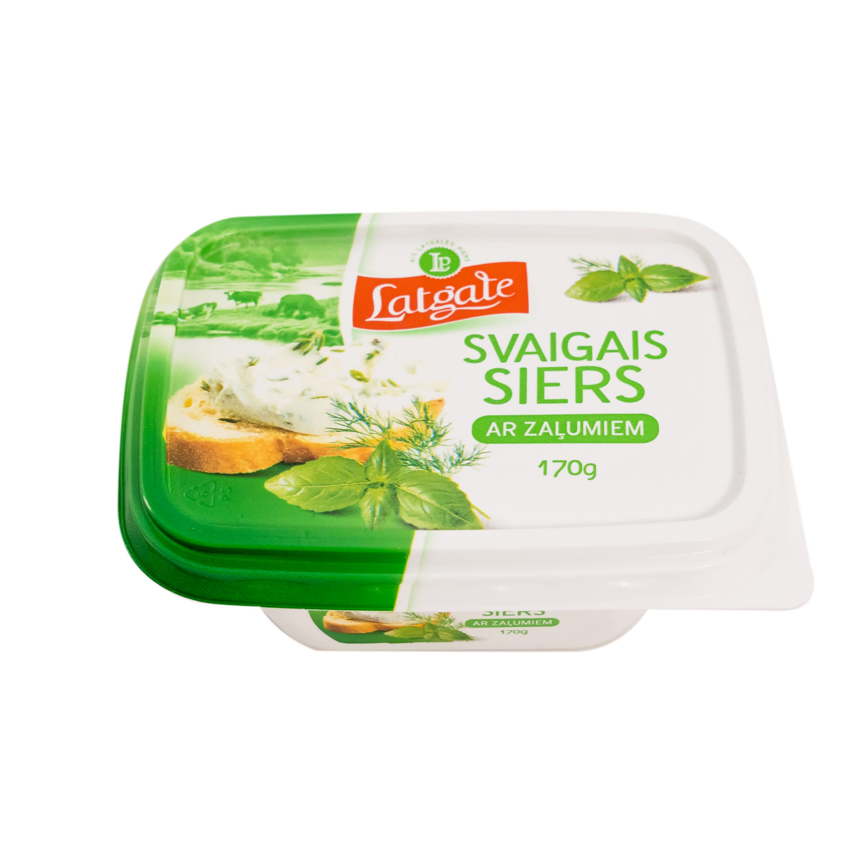 Svaigais siers ar zaļumiem 170g