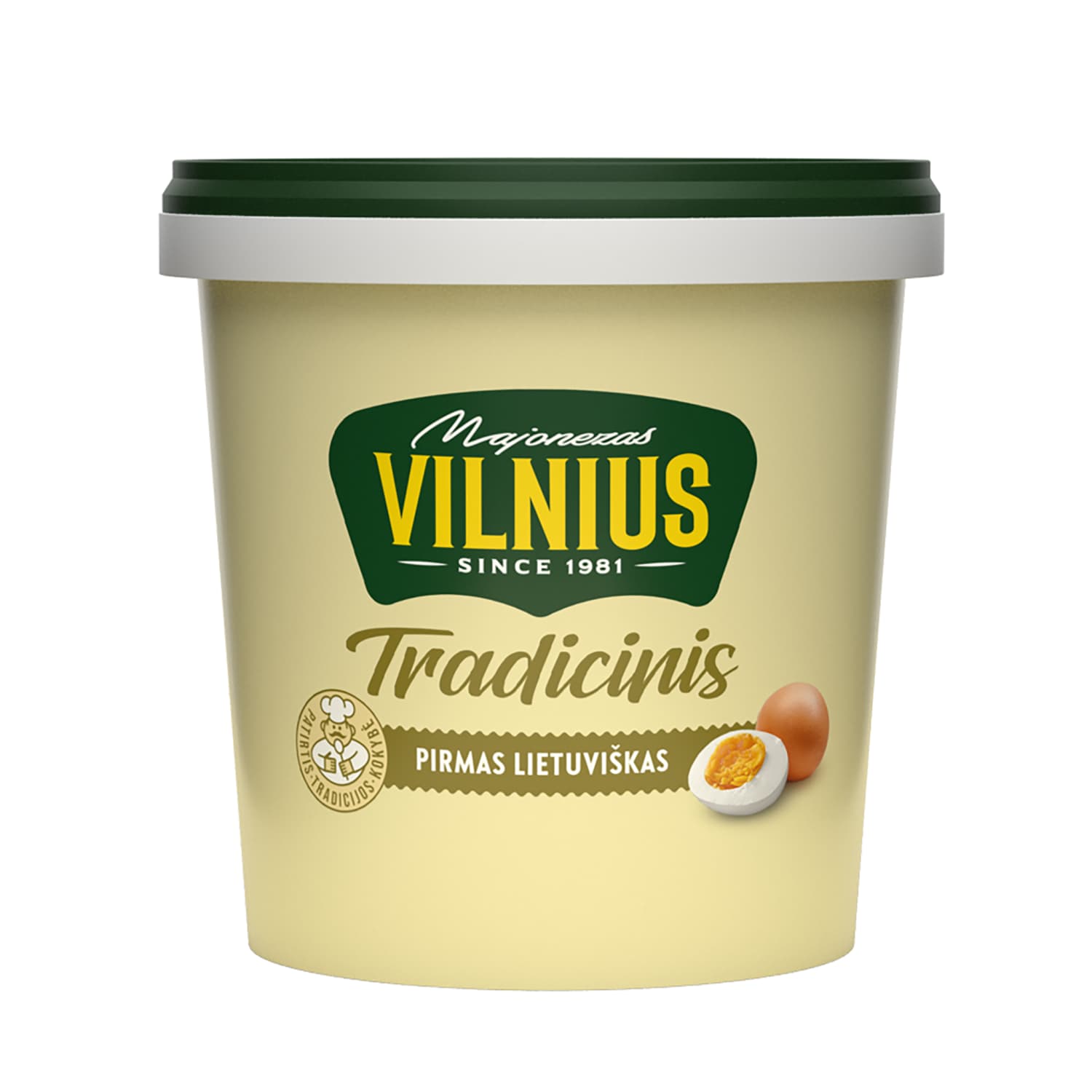 PIRMAS LIETUVIŠKAS majonezas VILNIUS, 1000 ml