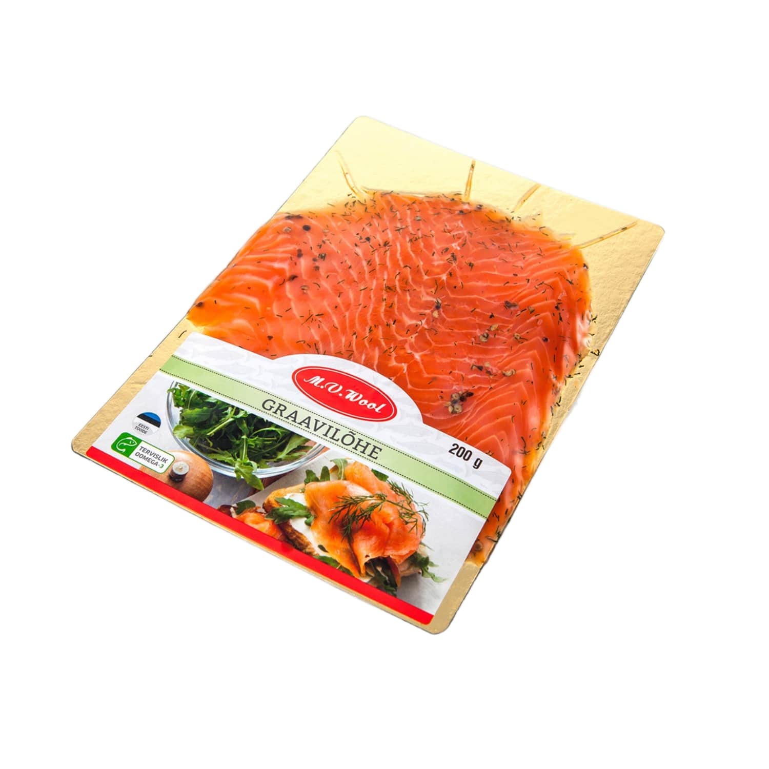 Graavilõhe viilutatud M.V.Wool 200g