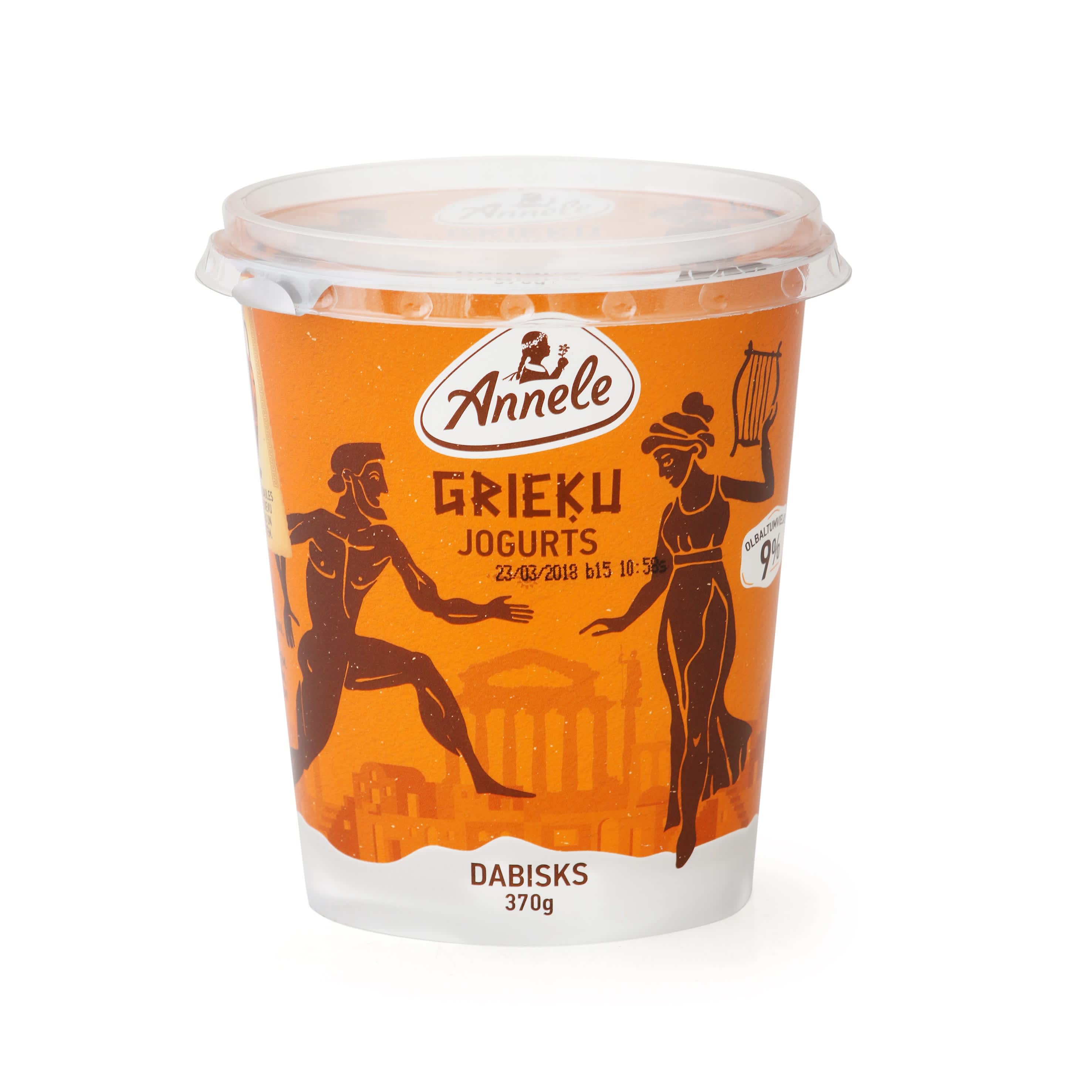 Grieķu jogurts Annele dabisks 370g