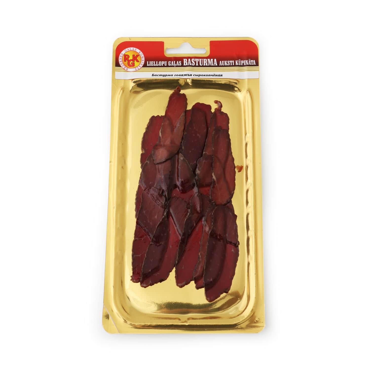 Basturma liellopu gaļas, šķēlēs 40g