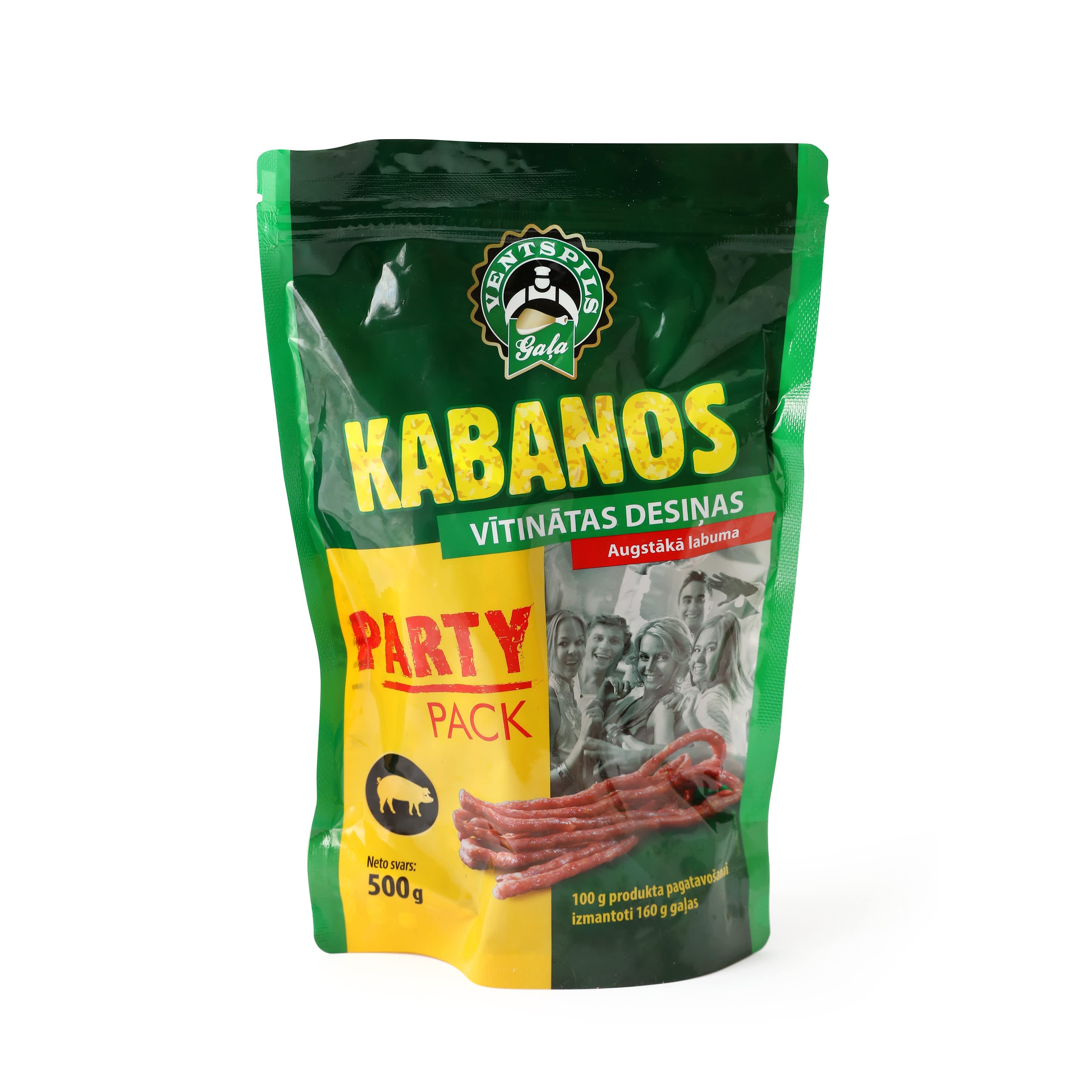 Desiņas Kabanos Party Pack vītinātas 500g