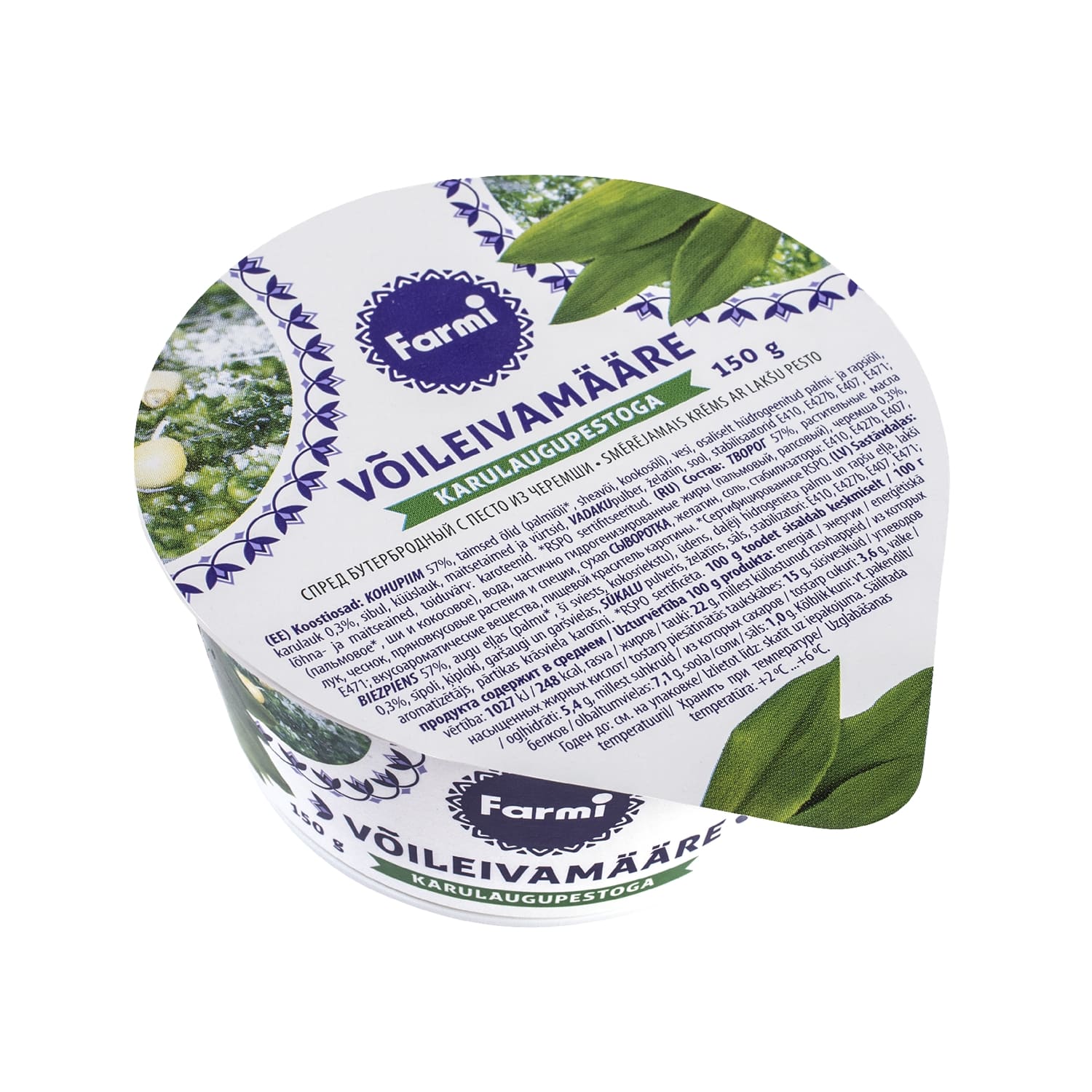 Võileivamääre karulaugupesto Farmi 150g