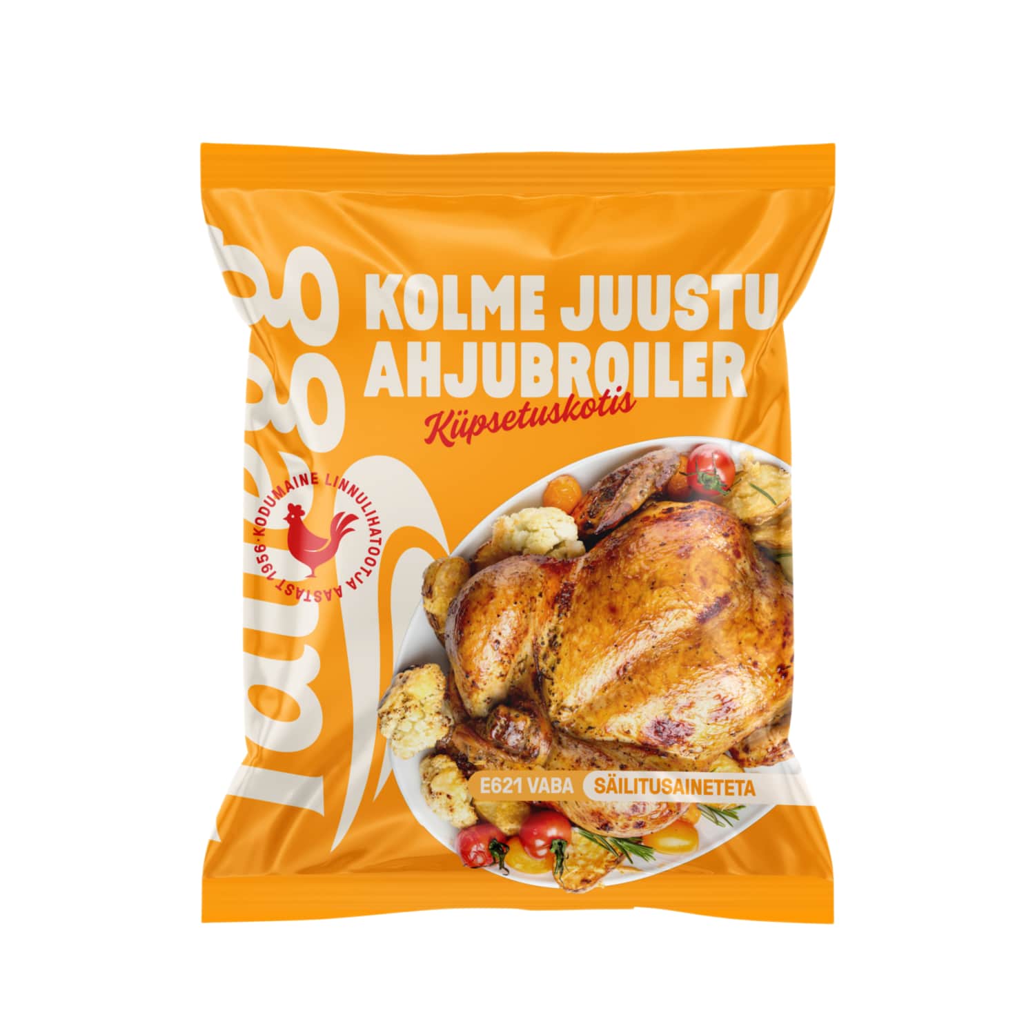 Ahjubroiler kolme juustu Tallegg kg