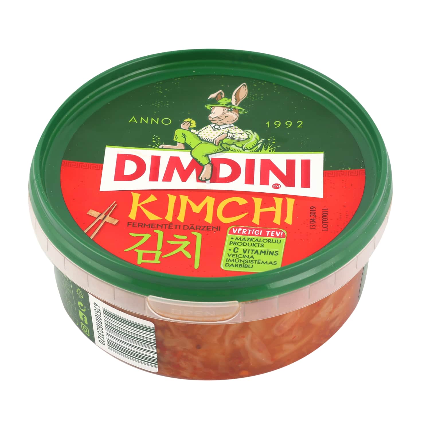 Fermentuotos daržovės KIMCHI, 250 g