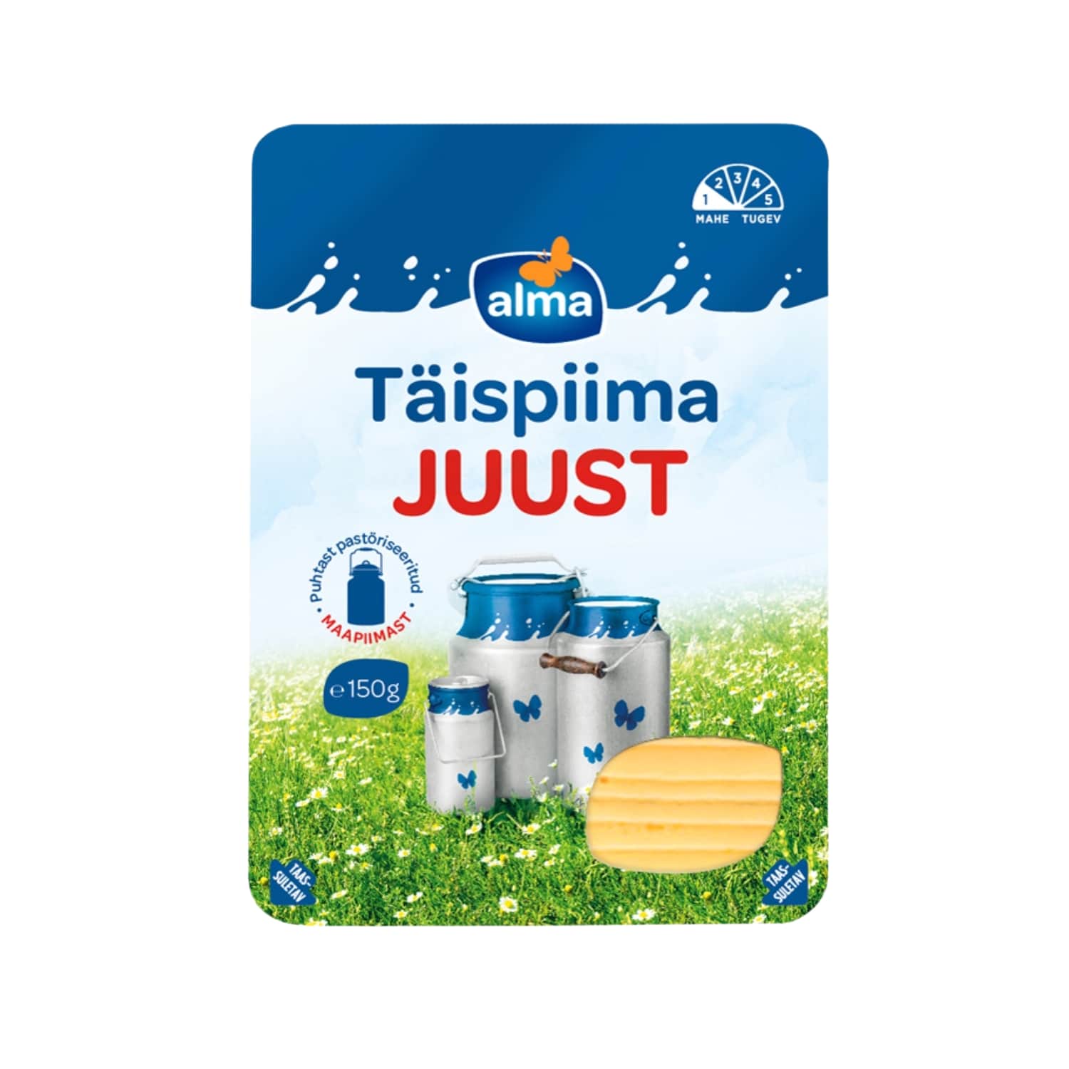 Juust täispiimast viil. Alma 150g