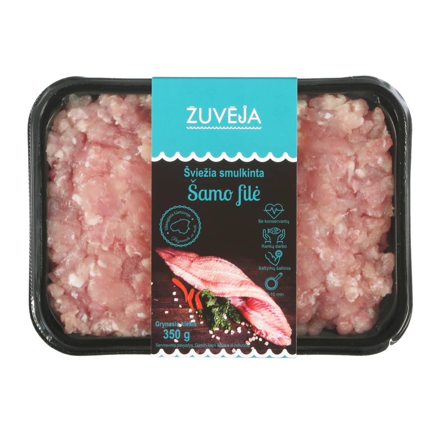 Hakkliha sägafileest Zuveja 350g