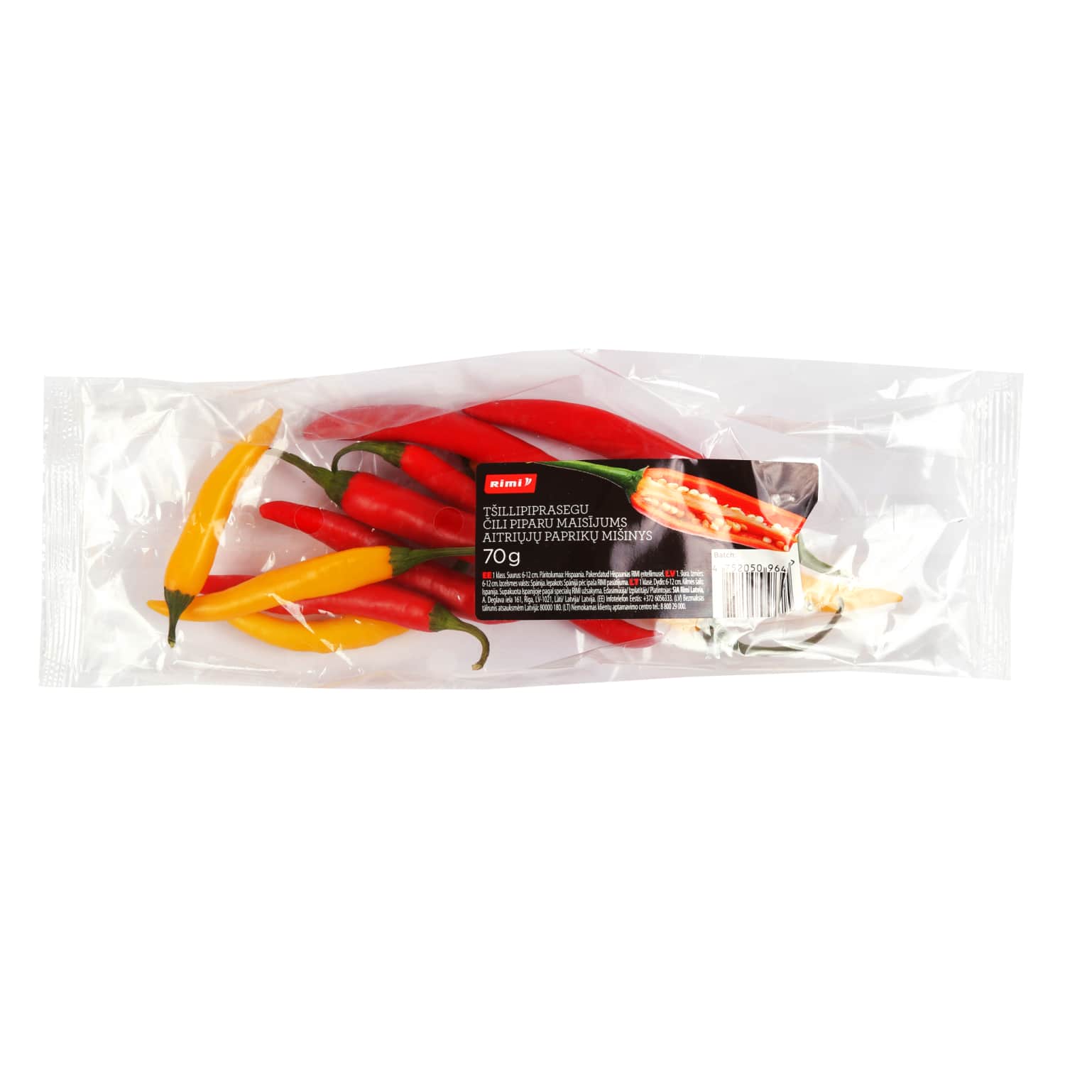 Aitriųjų paprikų mišinys RIMI, 1 kl., 70 g