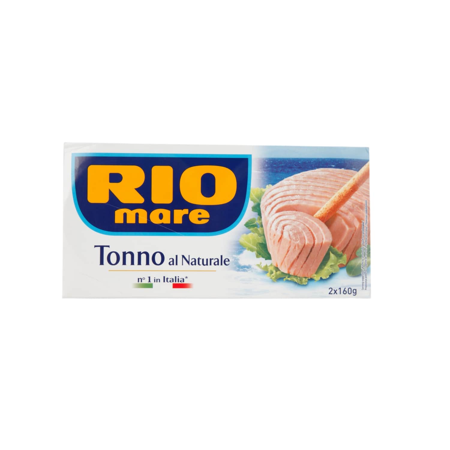 Tuncis Rio Mare savā sulā 2x160g/108g