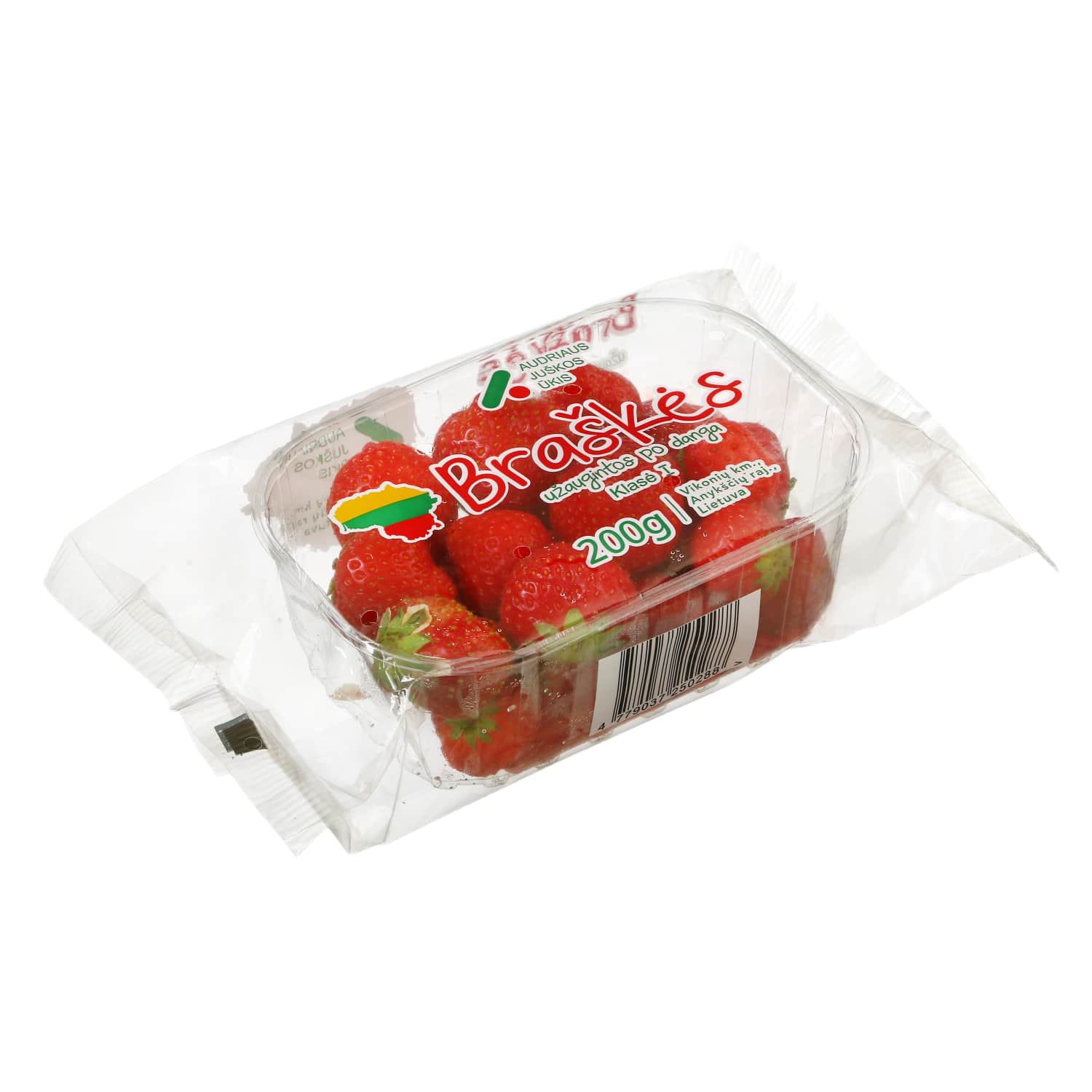 Lietuviškos braškės, 200g