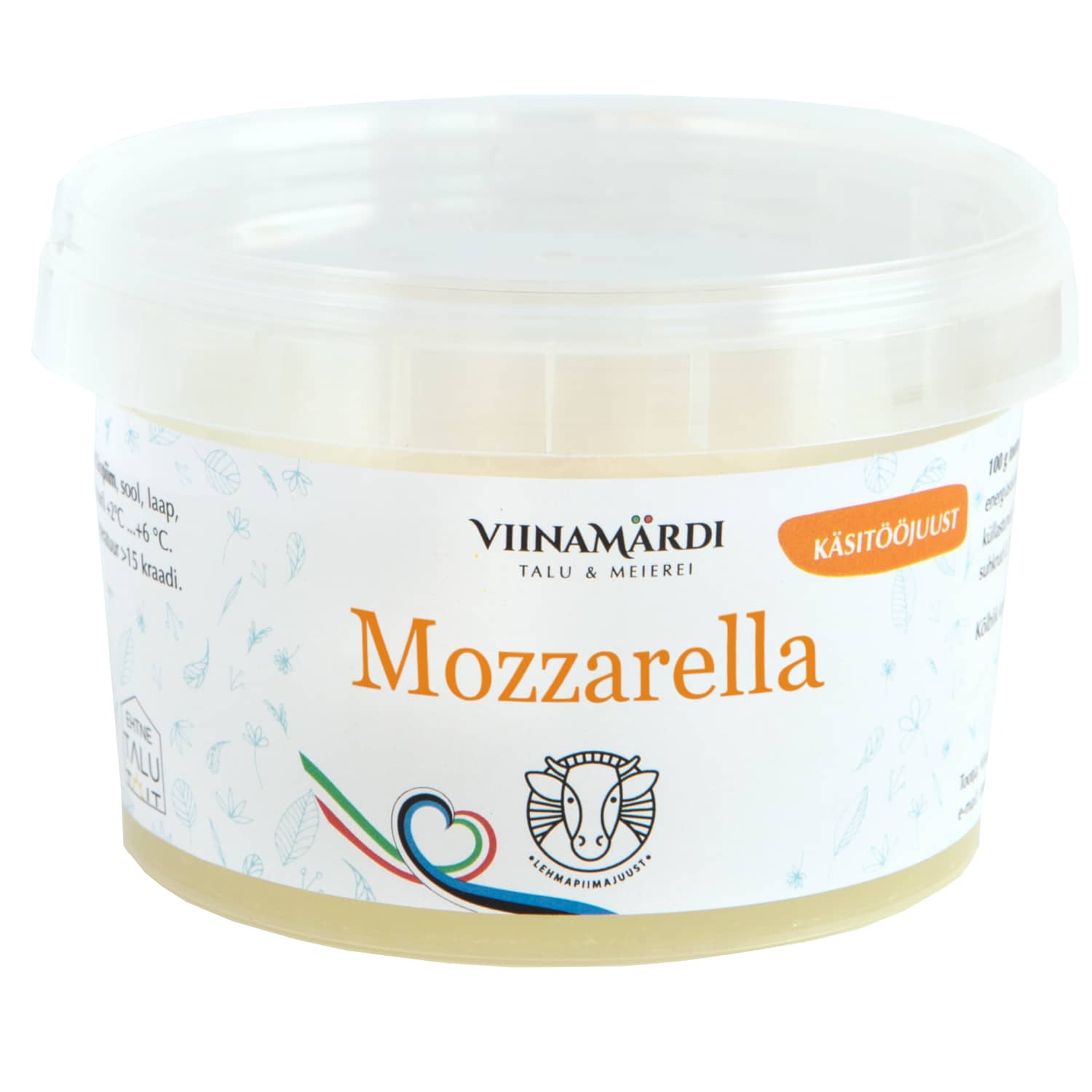 Mozzarella Viinamärdi 125g