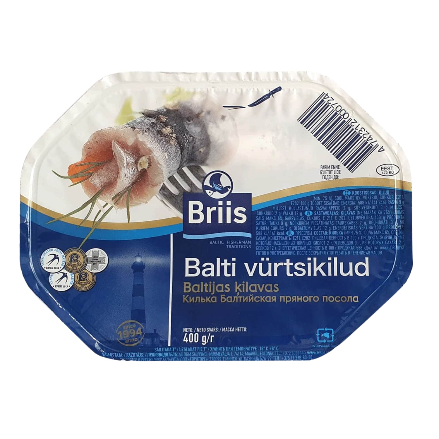 Balti vürtsikilud Briis 400g/300g