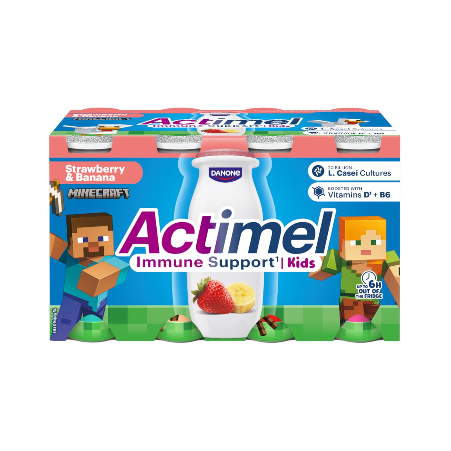 Joogijogurt maas.-ban. Actimel 8x100g
