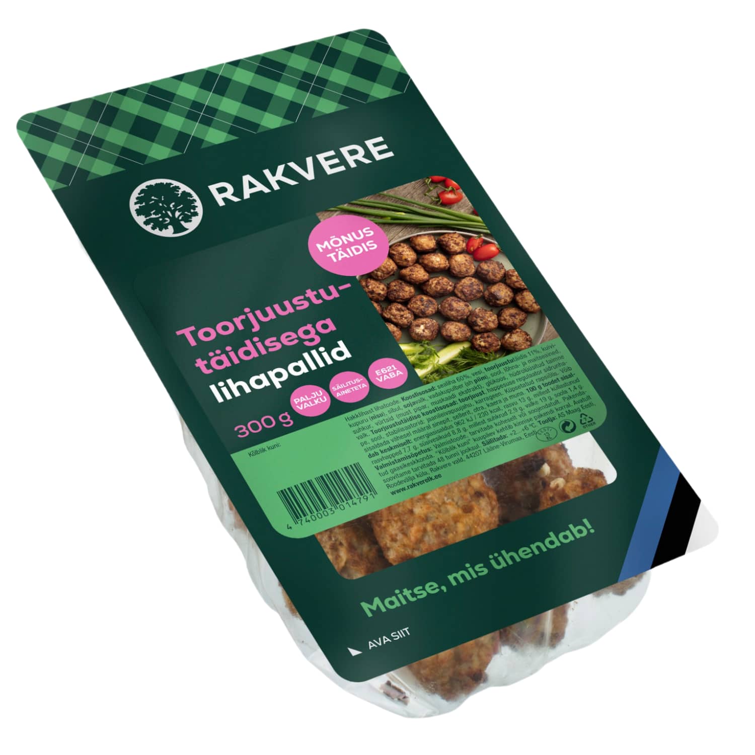 Lihapallid toorjuustuseguga Rakvere 300g