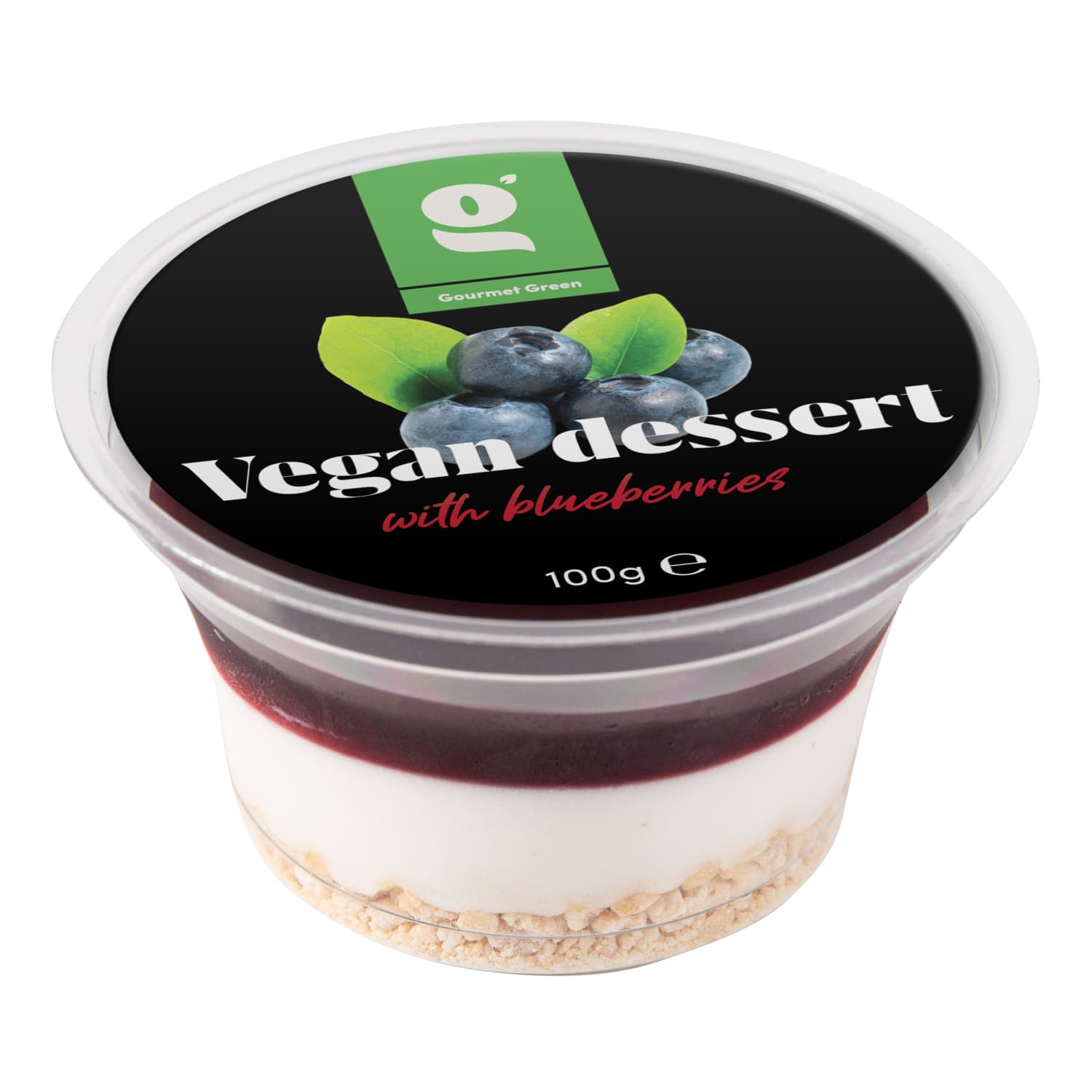 Veg. desertas su mėlyn. GOURMET GREEN, 100 g