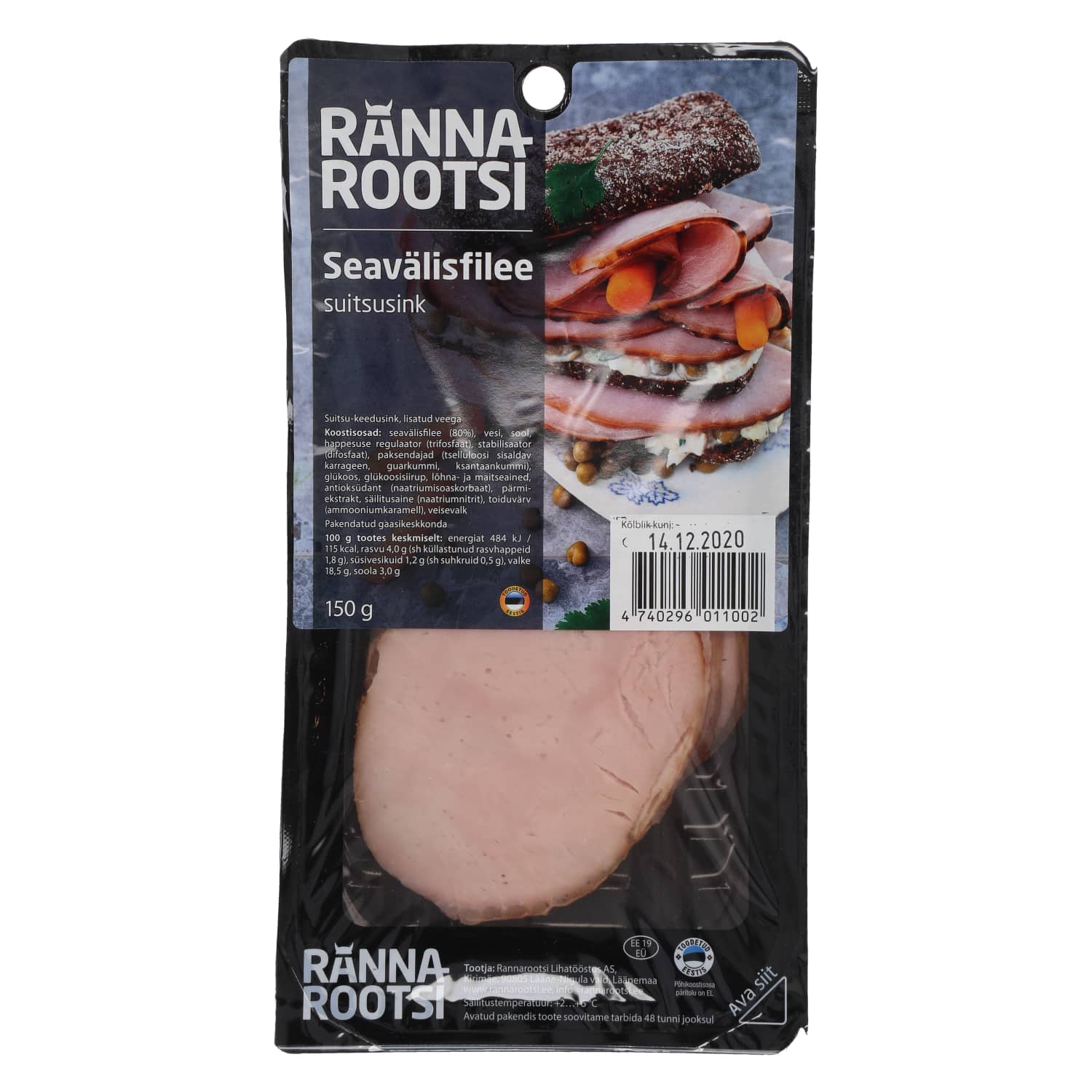 Seavälisfilee suitsusink Rannarootsi 150g