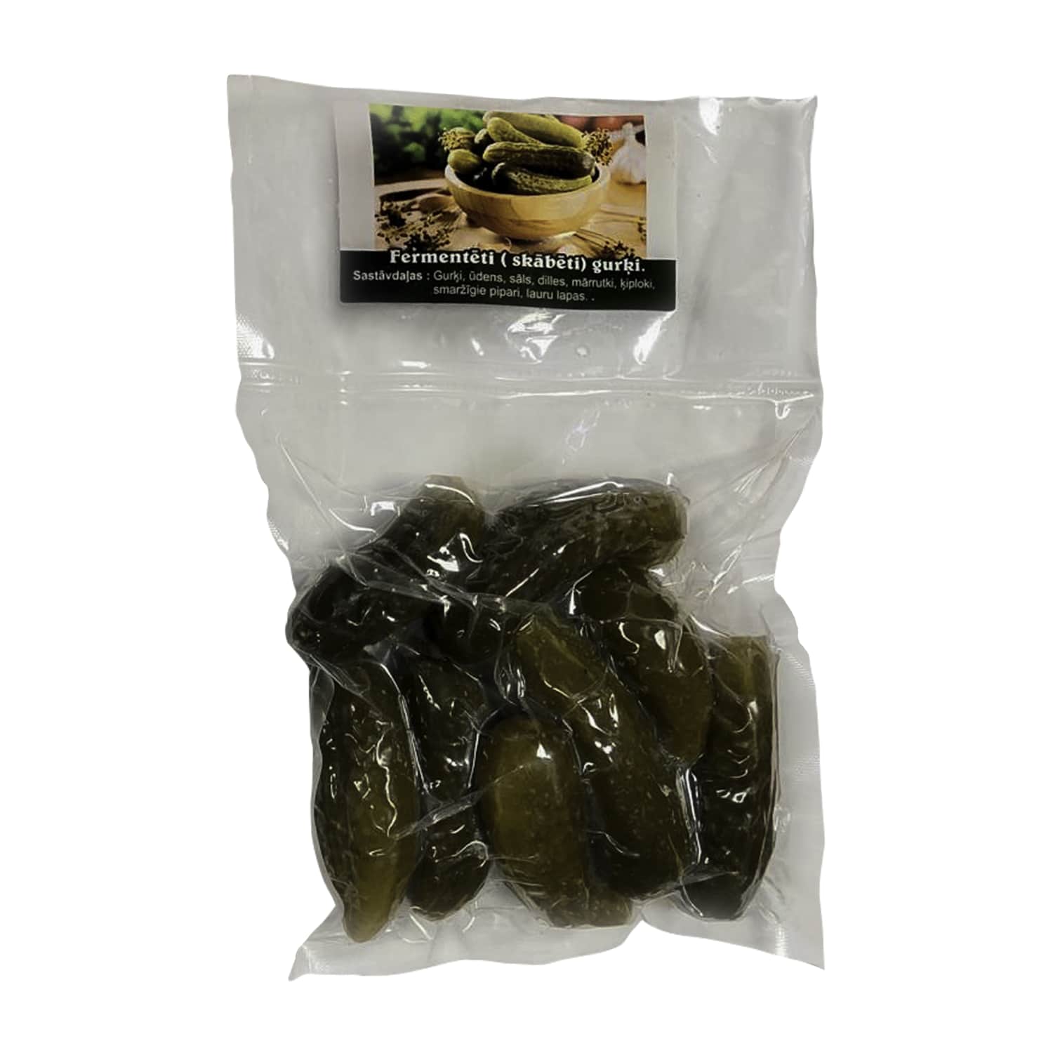 Gurķi skābēti (fermentēti) 300g