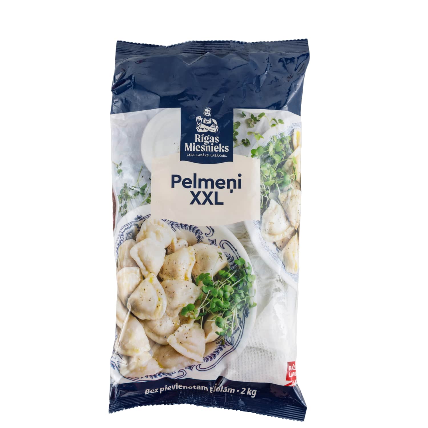 Pelmeņi Rīgas miesnieks XXL 2kg
