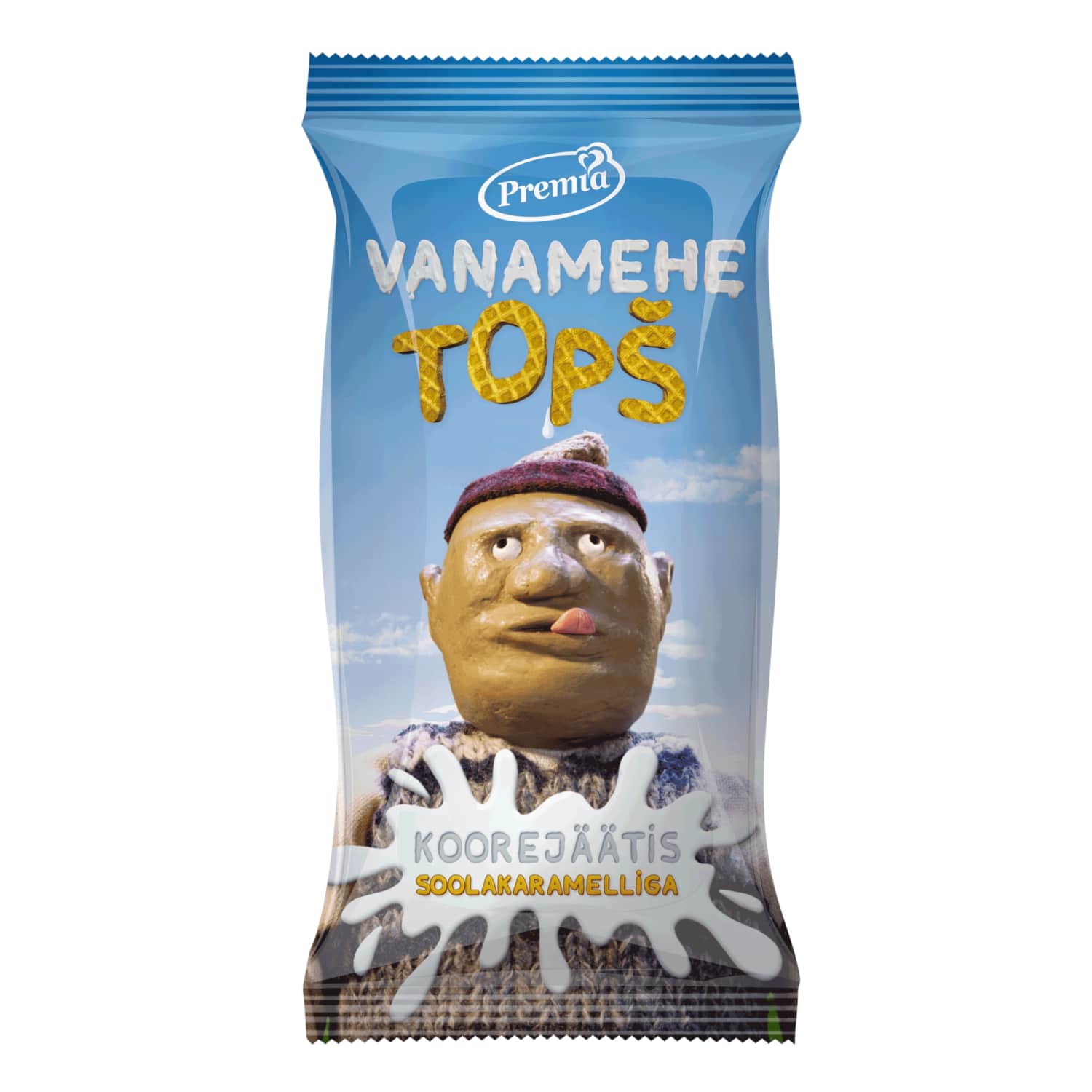 Jäätis Vanamehe topš soolakar. 75g/140ml